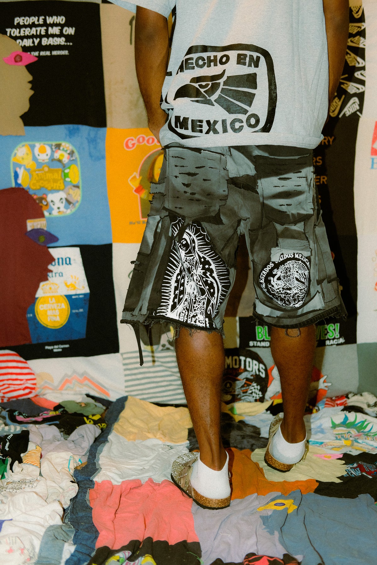 Virgin Mary shorts