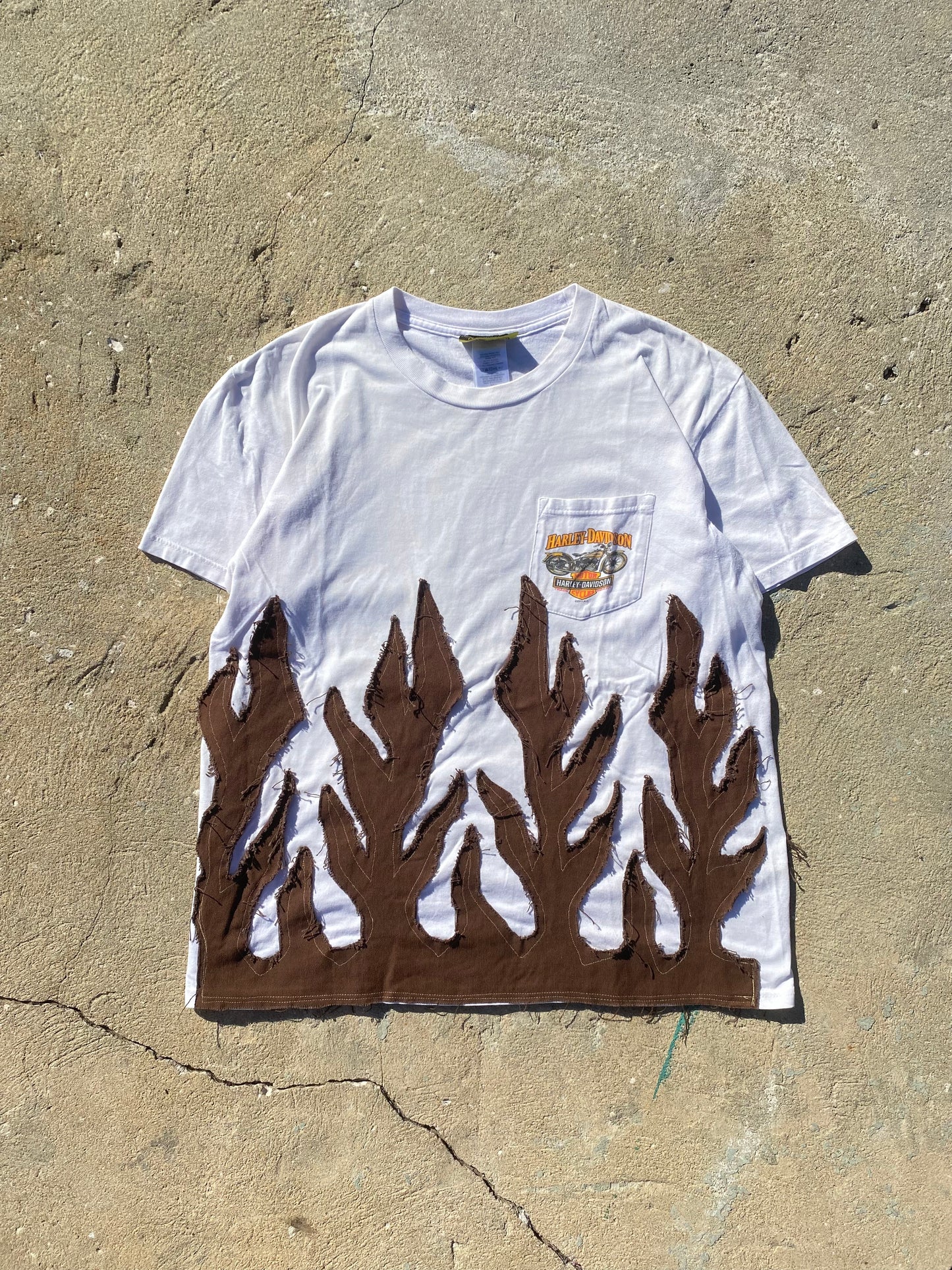 Harley flame tee 3