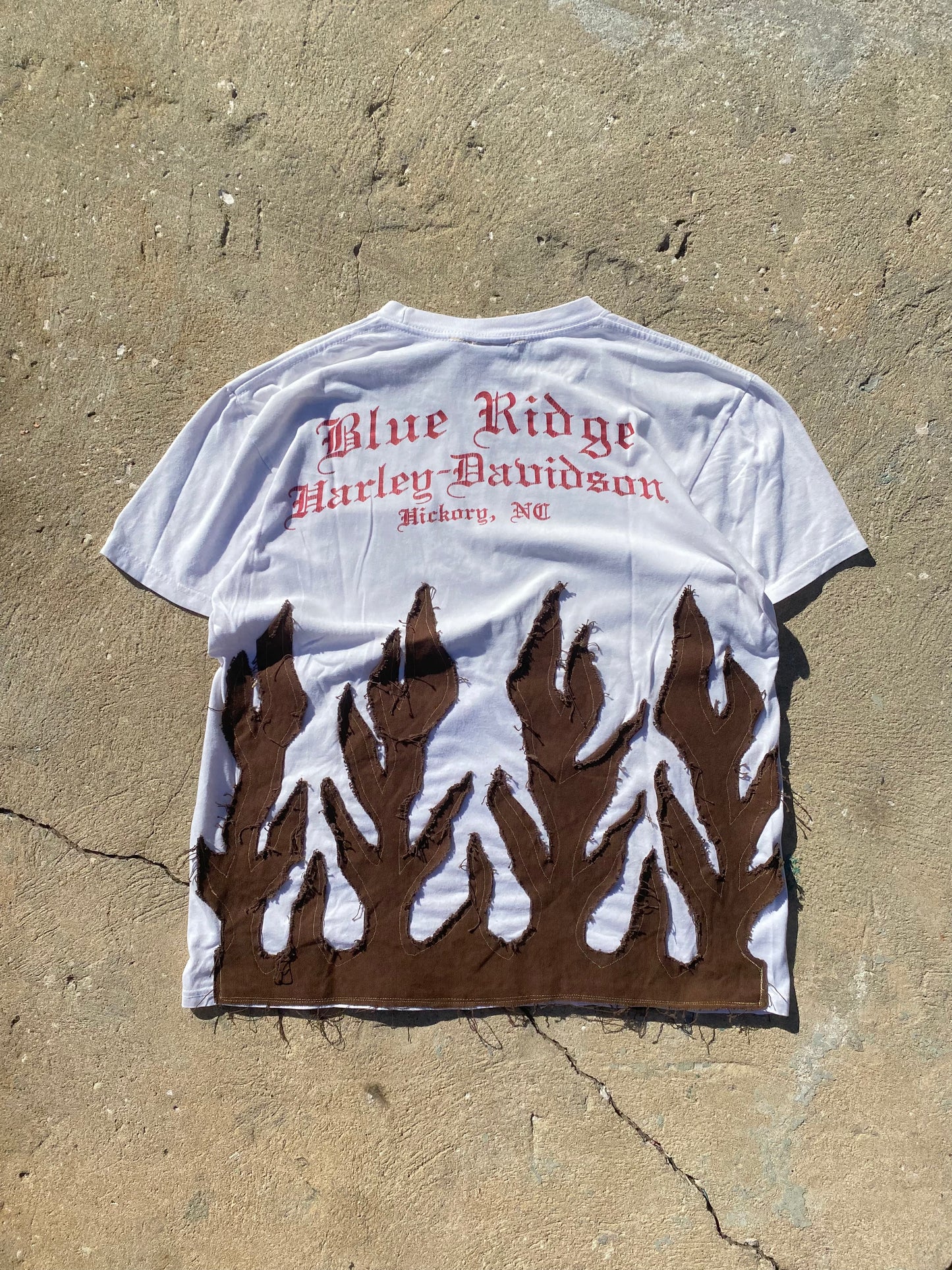 Harley flame tee 3