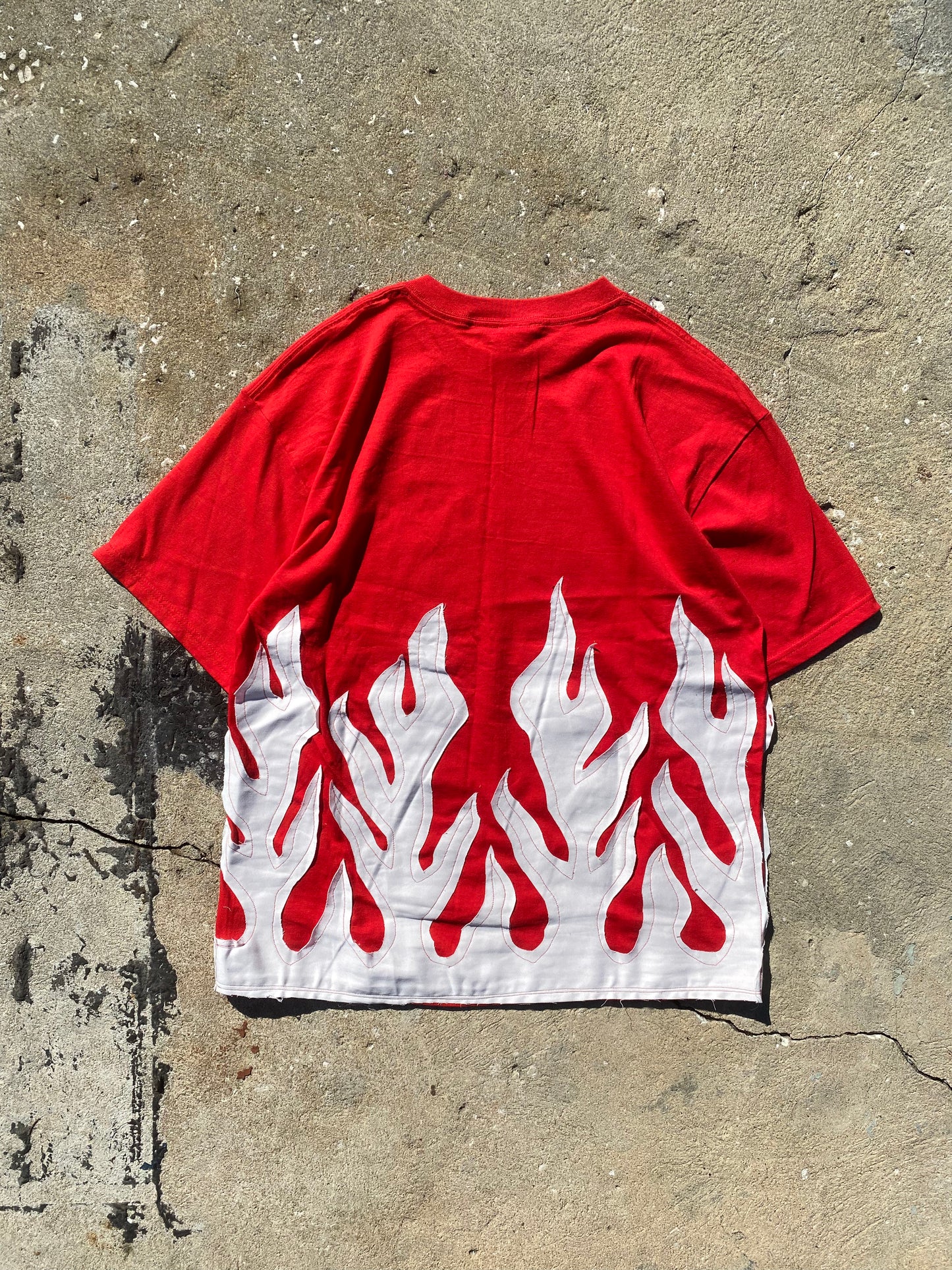 ST LOUIS CARDINALS flame tee 2