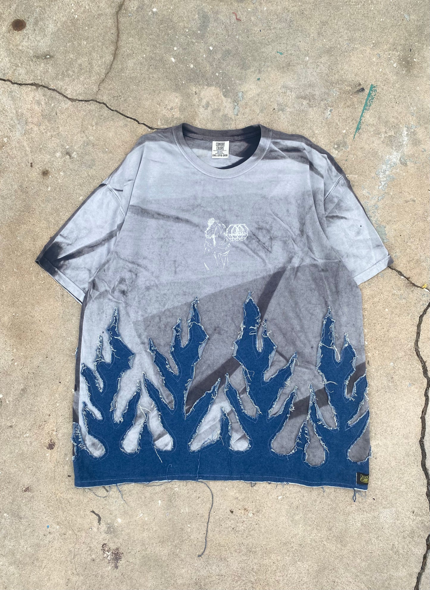 DREX SICTRN flame tee