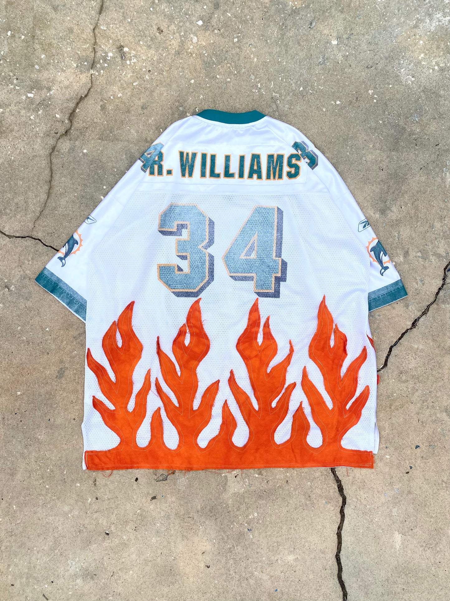 MIAMI DOLPHINS FLAME JERSEY