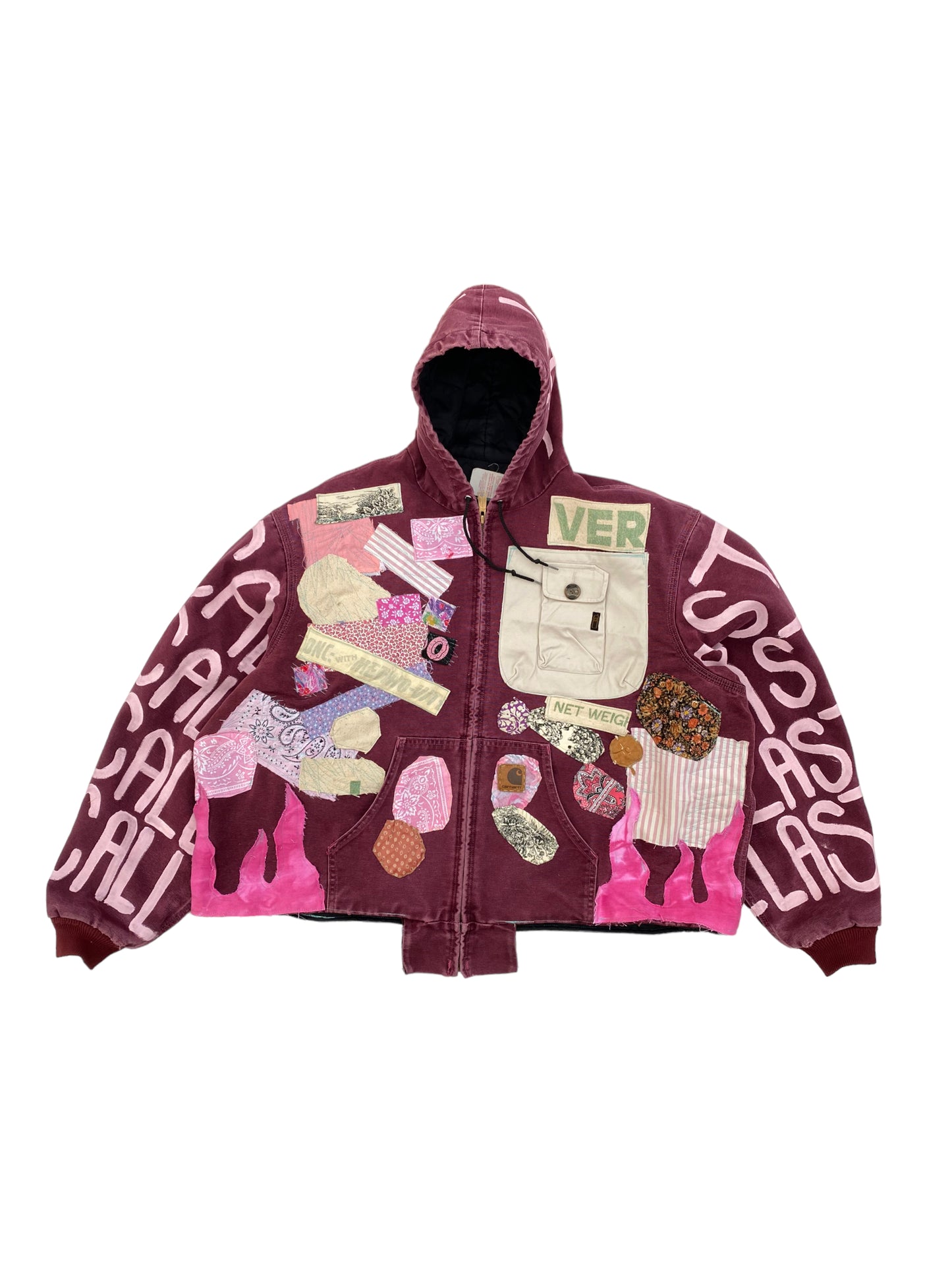 katakuri patched up carhartt jacket