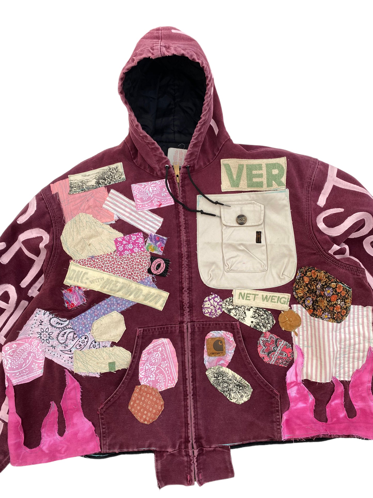 katakuri patched up carhartt jacket