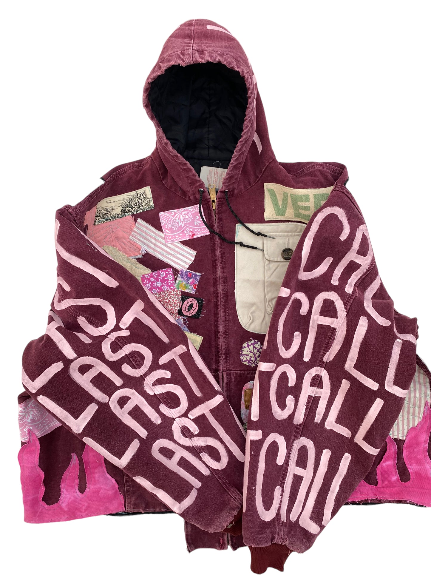 katakuri patched up carhartt jacket