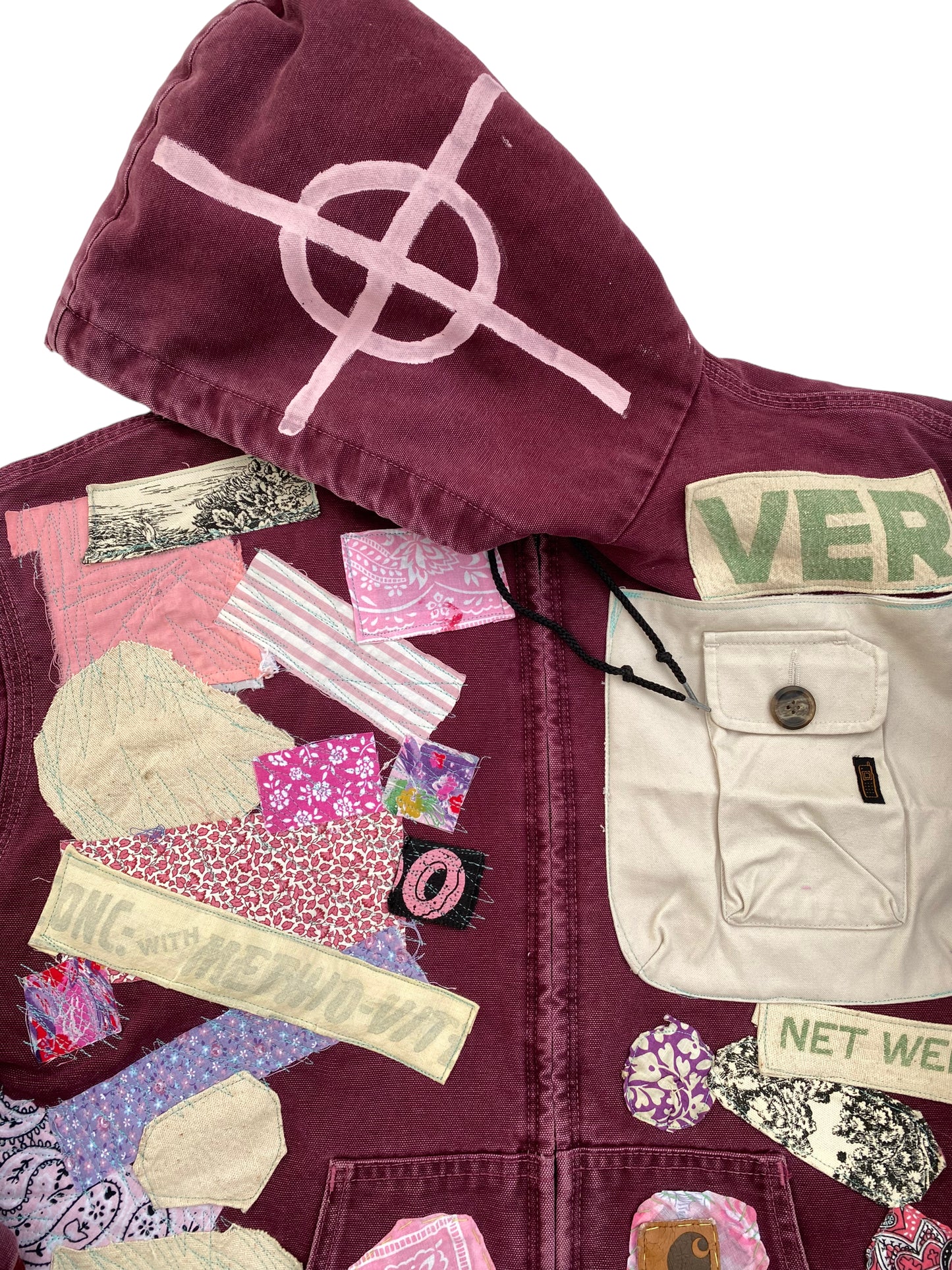 katakuri patched up carhartt jacket