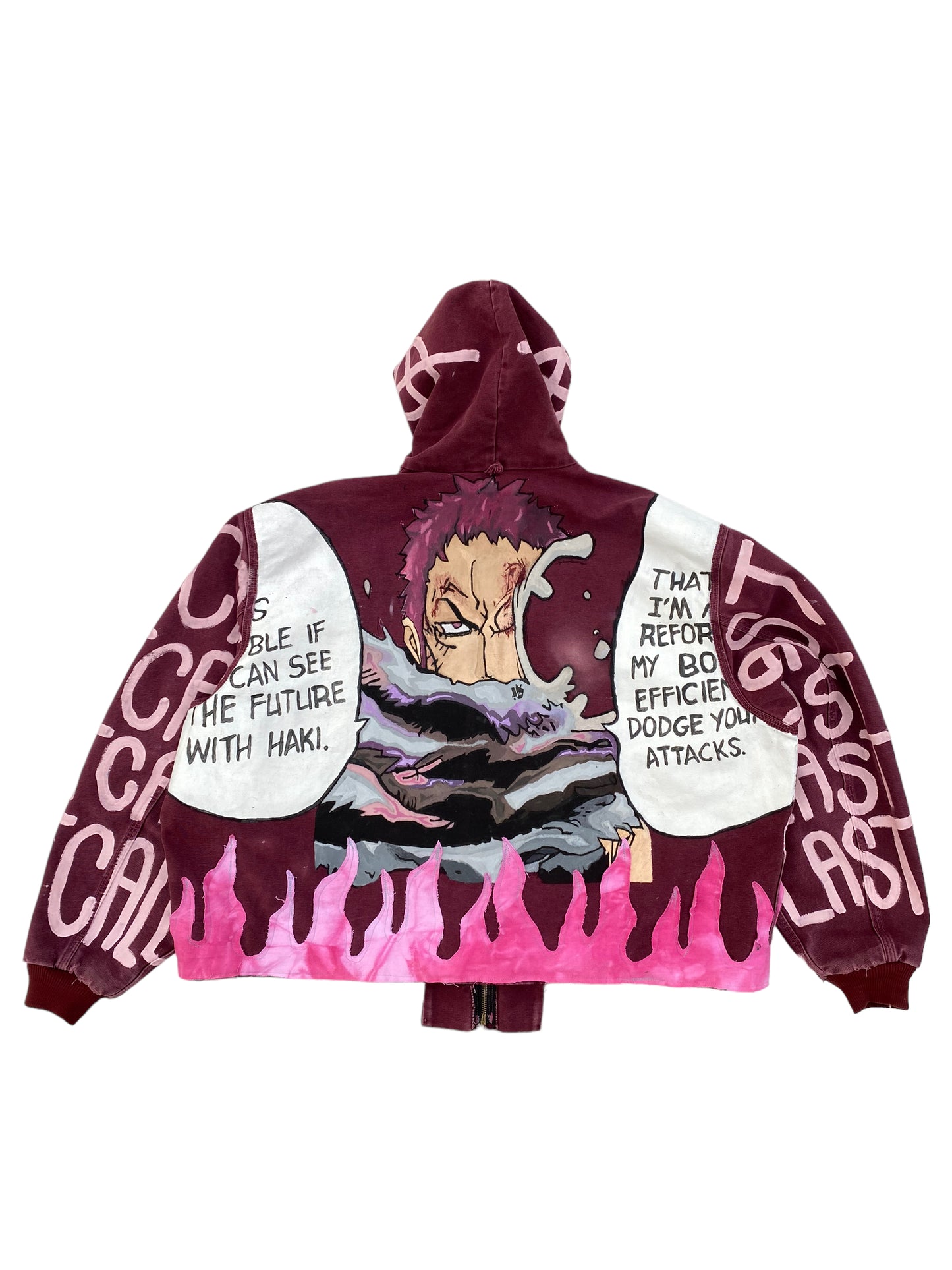 katakuri patched up carhartt jacket