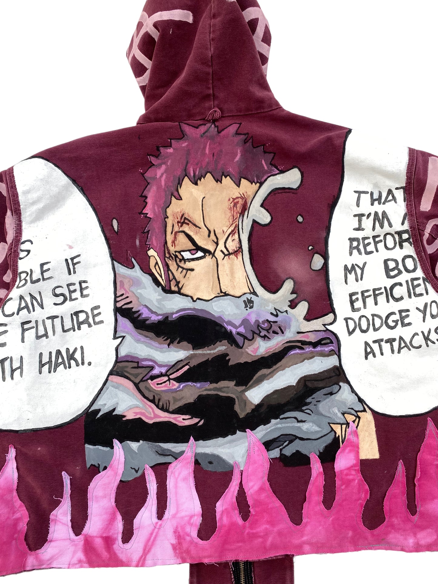 katakuri patched up carhartt jacket
