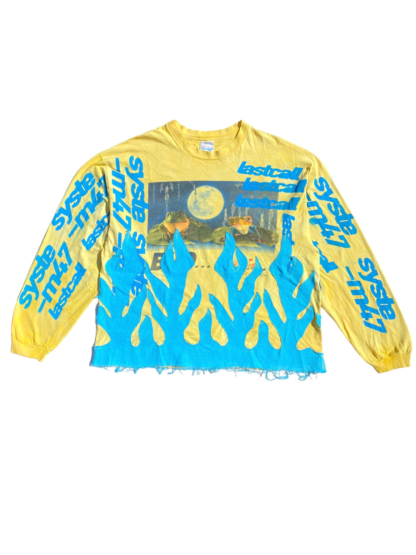 vintage Budweiser flame long sleeve
