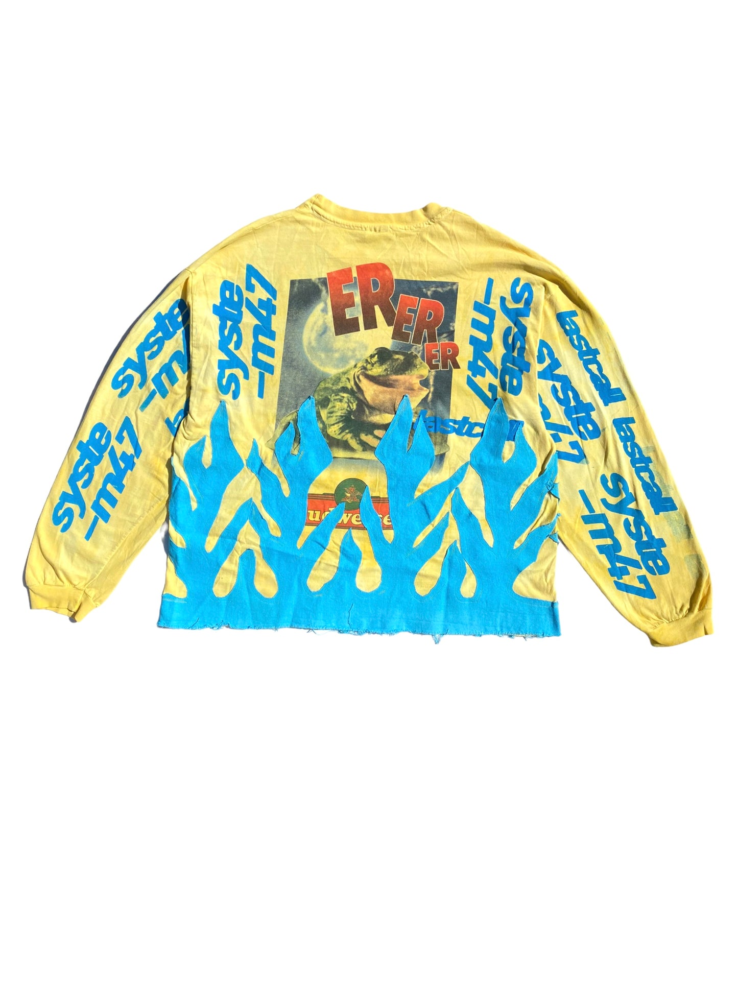 vintage Budweiser flame long sleeve