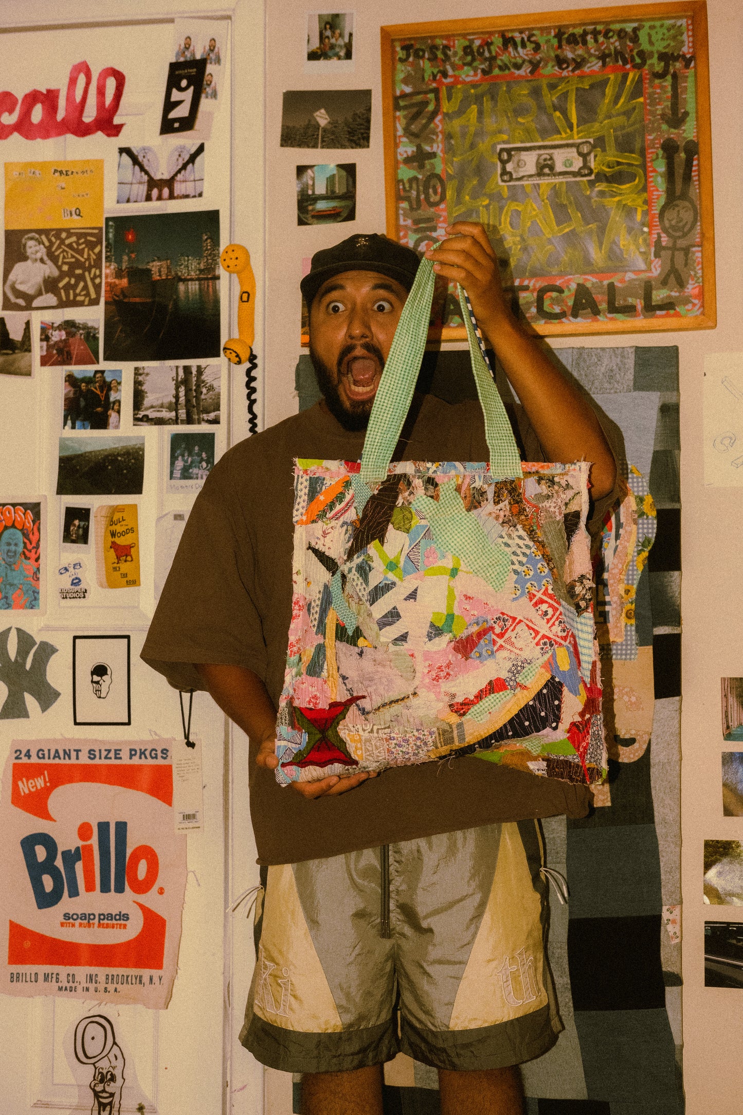 lastcall scrap tote bag