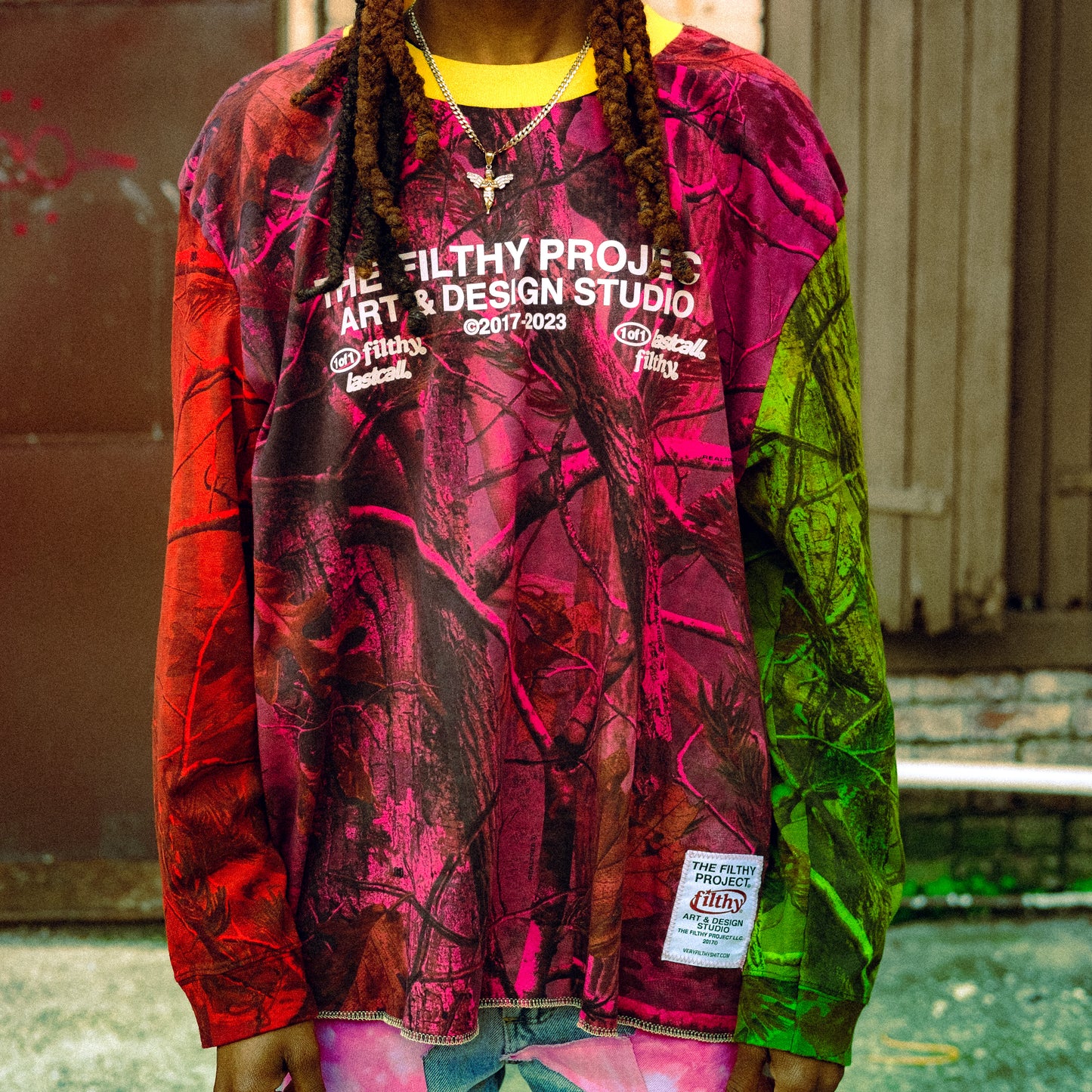 the filthy project x lastcall camo longsleeves