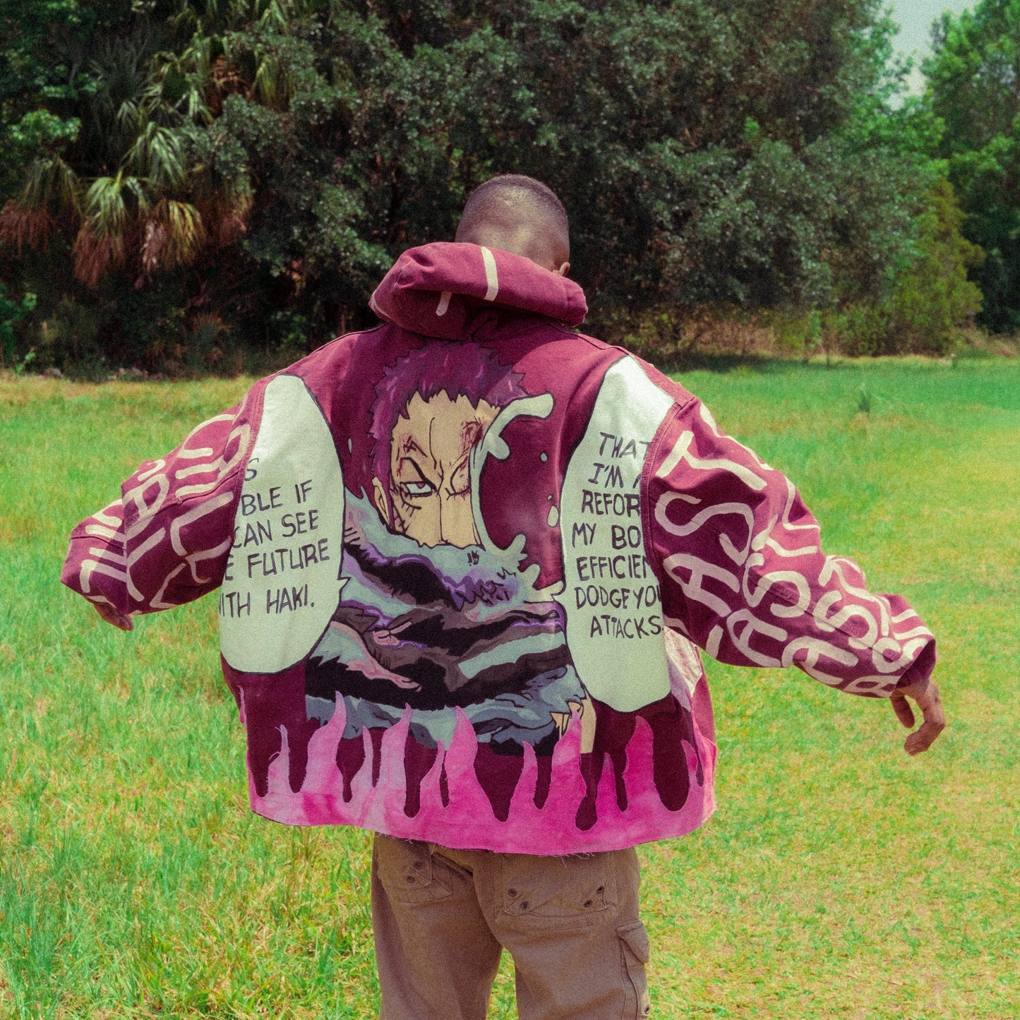 katakuri patched up carhartt jacket