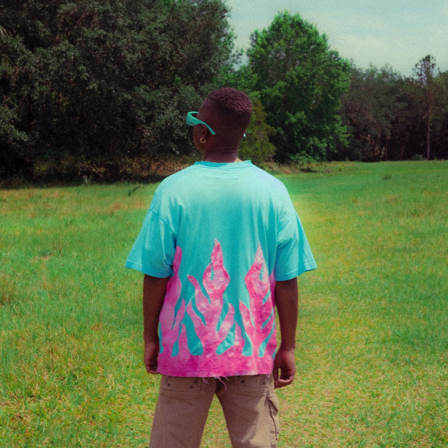 San Diego chargers flame shirt