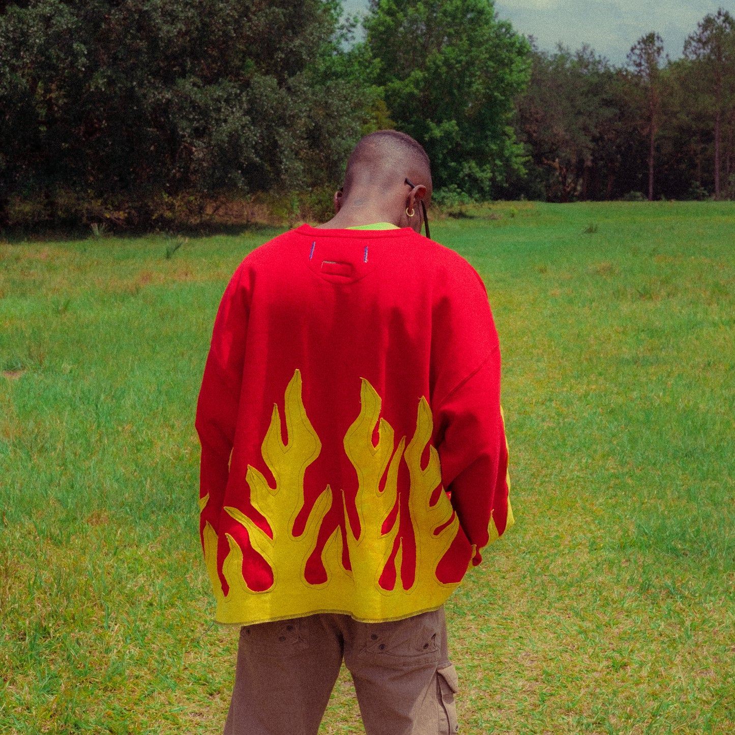kentucky boy tyler folk flame sweater