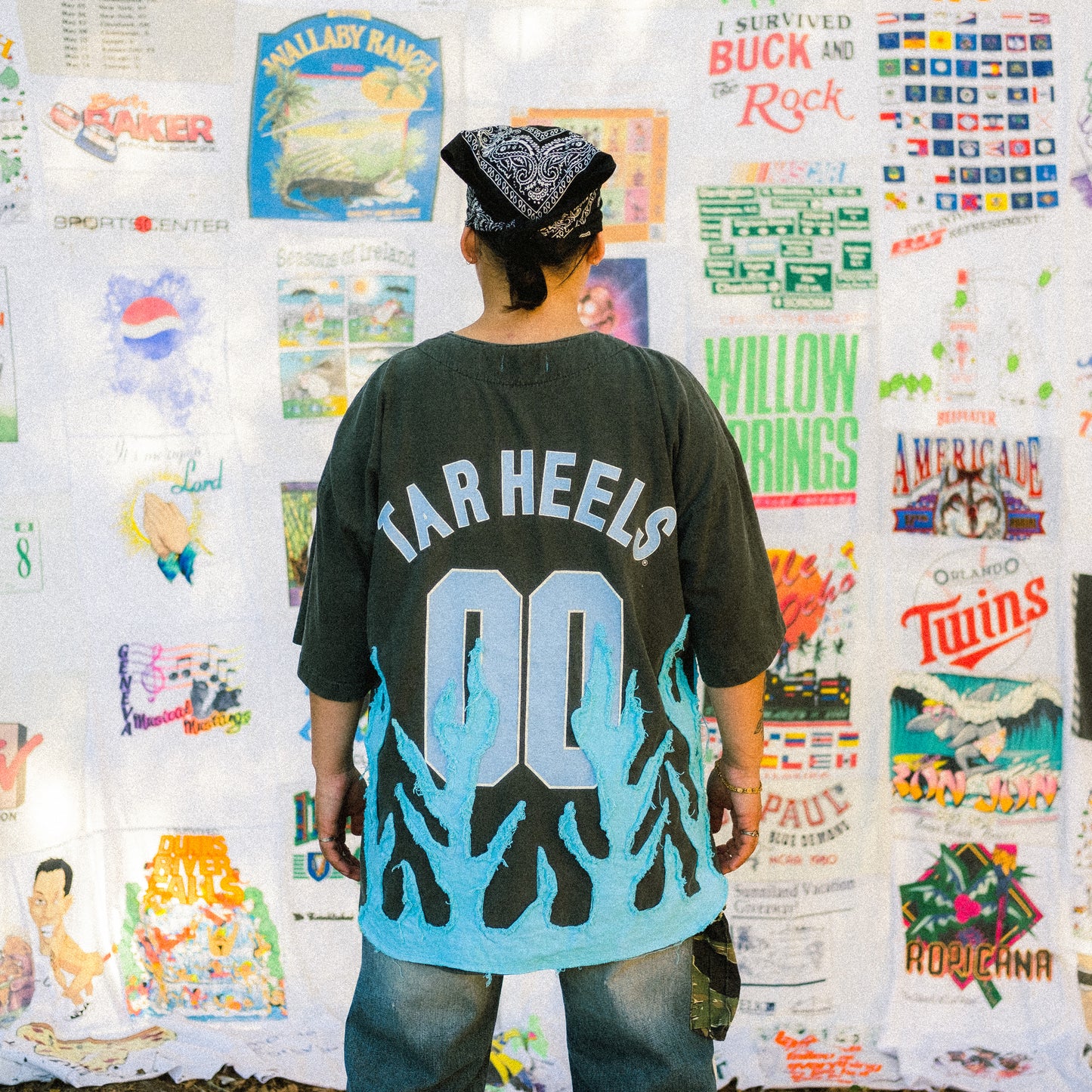 University of north carolina flame tee