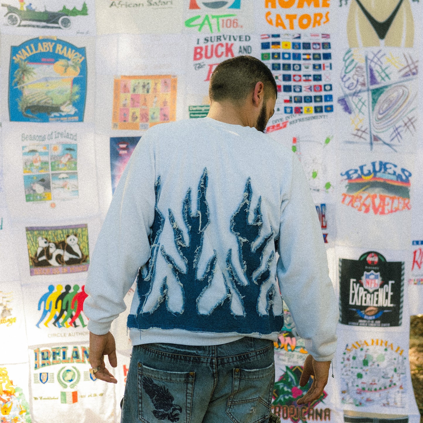 MICKEY flame sweater 1