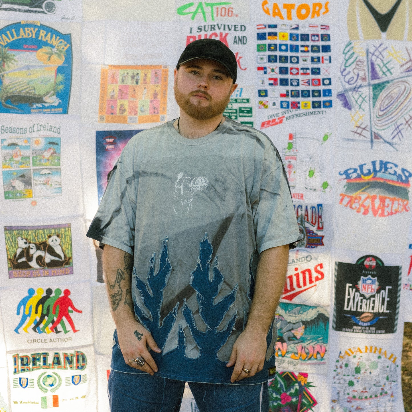 DREX SICTRN flame tee