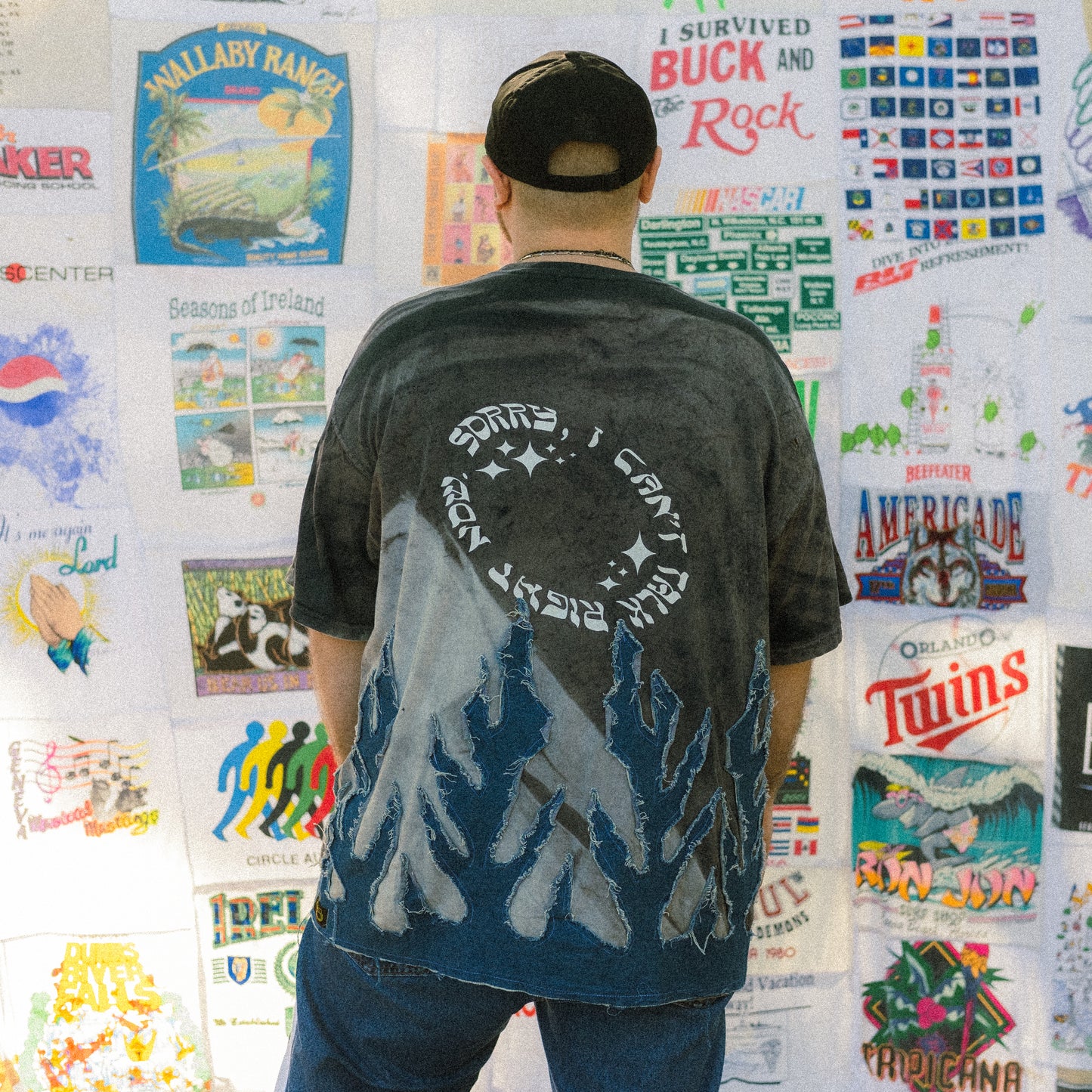 DREX SICTRN flame tee