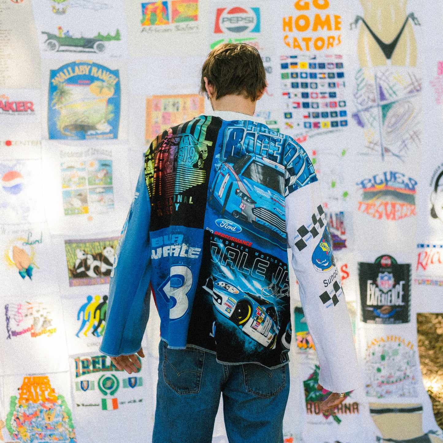 nascar flame multishirt