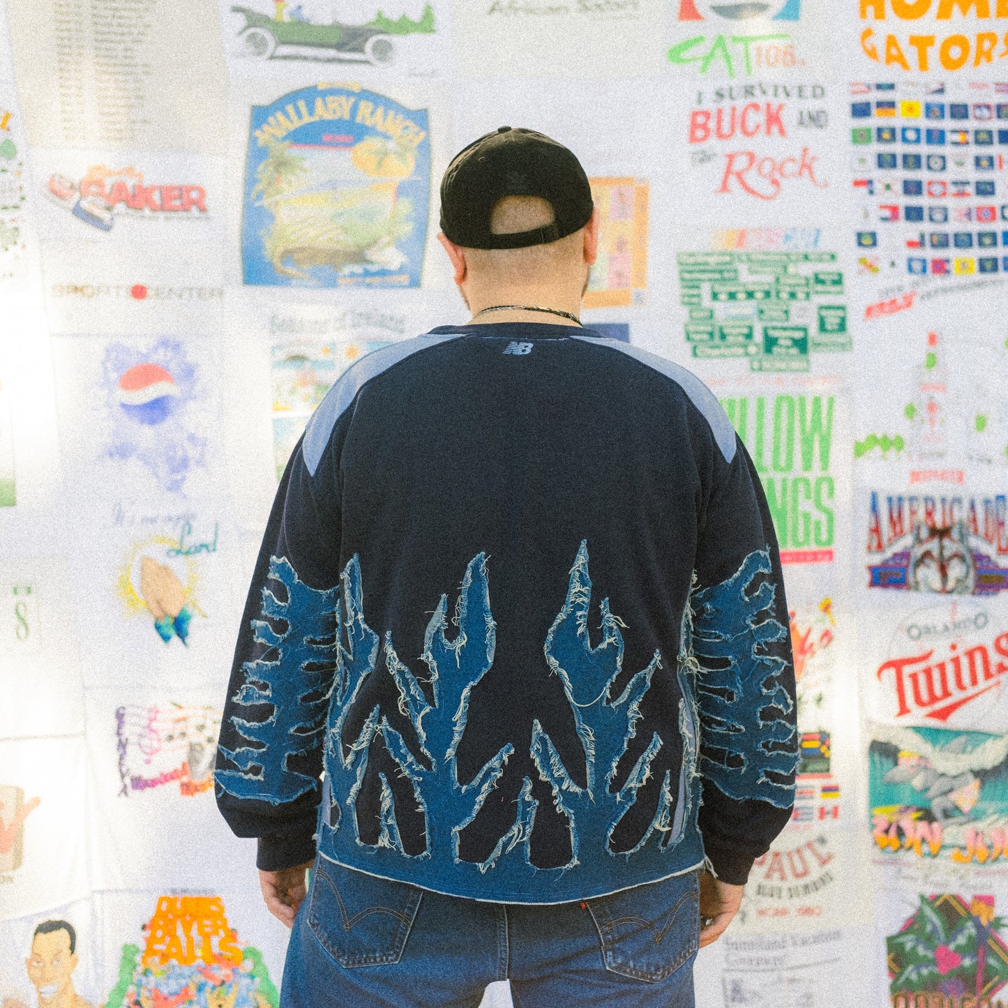 NEW BALANCE flame sweater