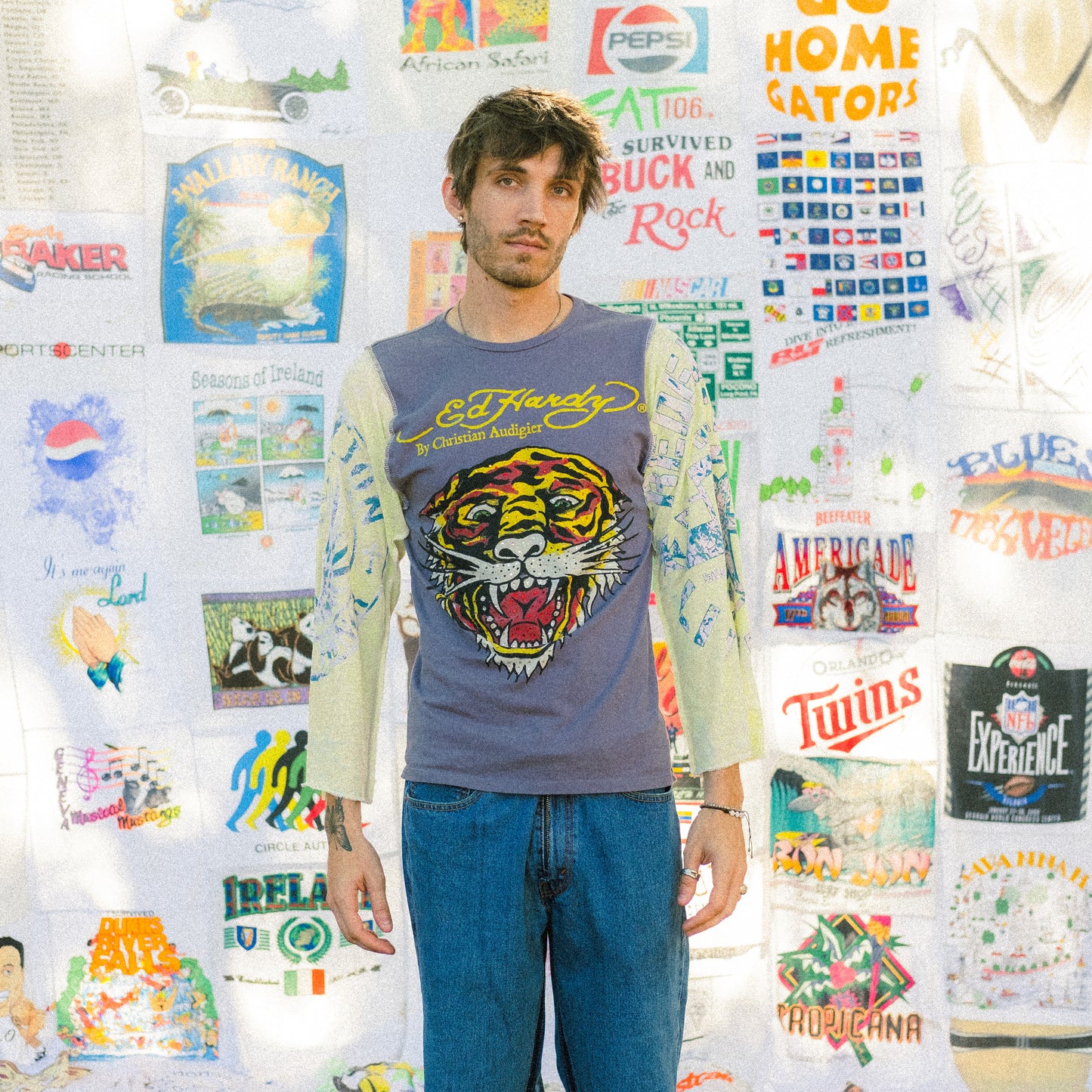 ED HARDY multi shirt 2