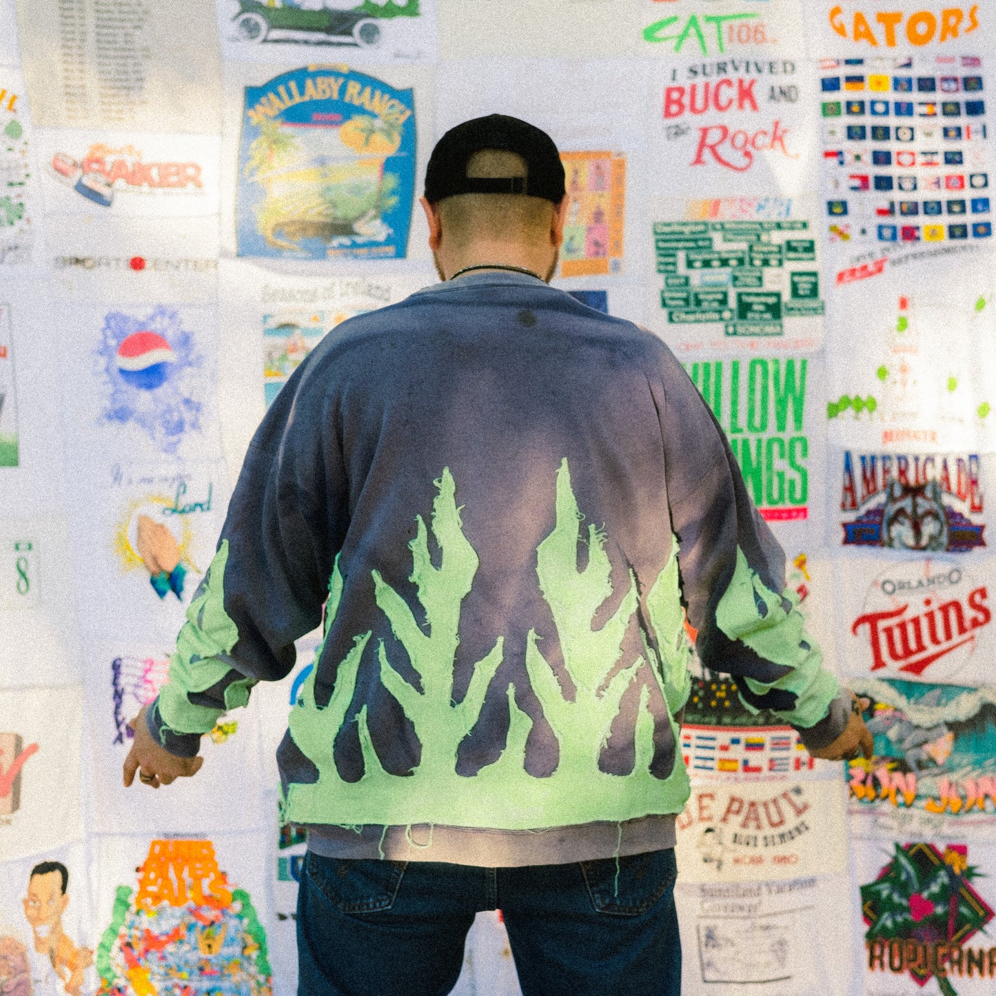 NIKE flame sweater 3