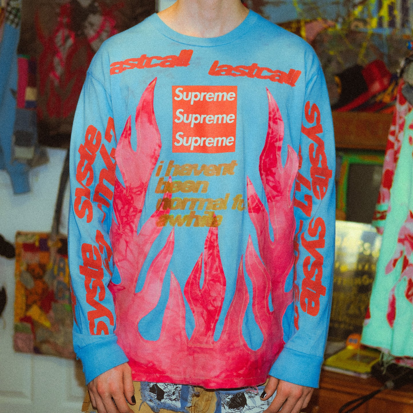 asspizza supreme longsleeve tee