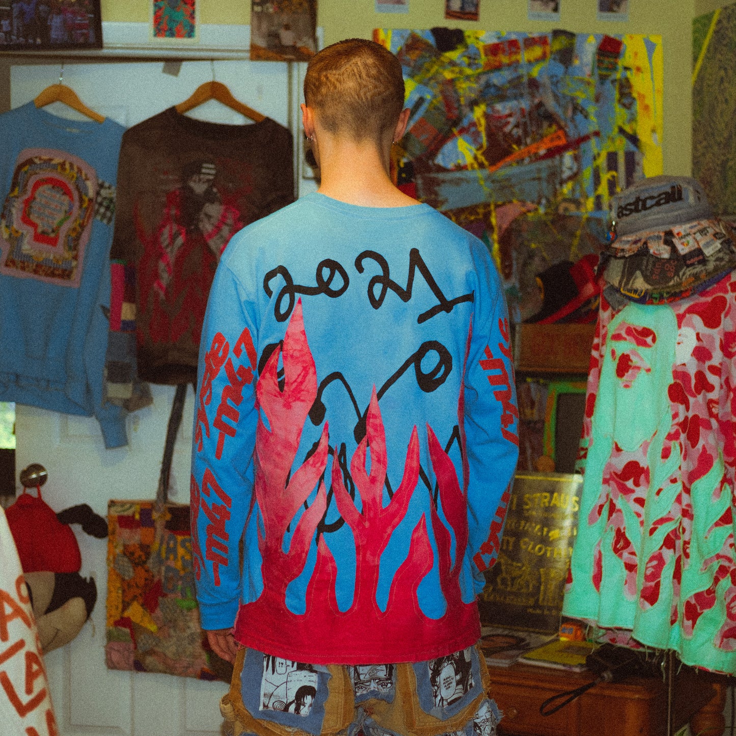 asspizza supreme longsleeve tee