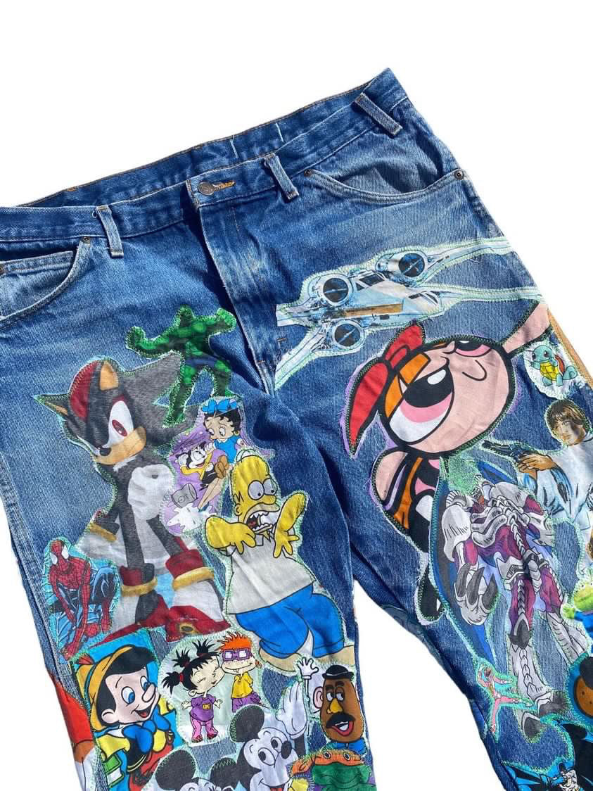 cartoon jeans 03