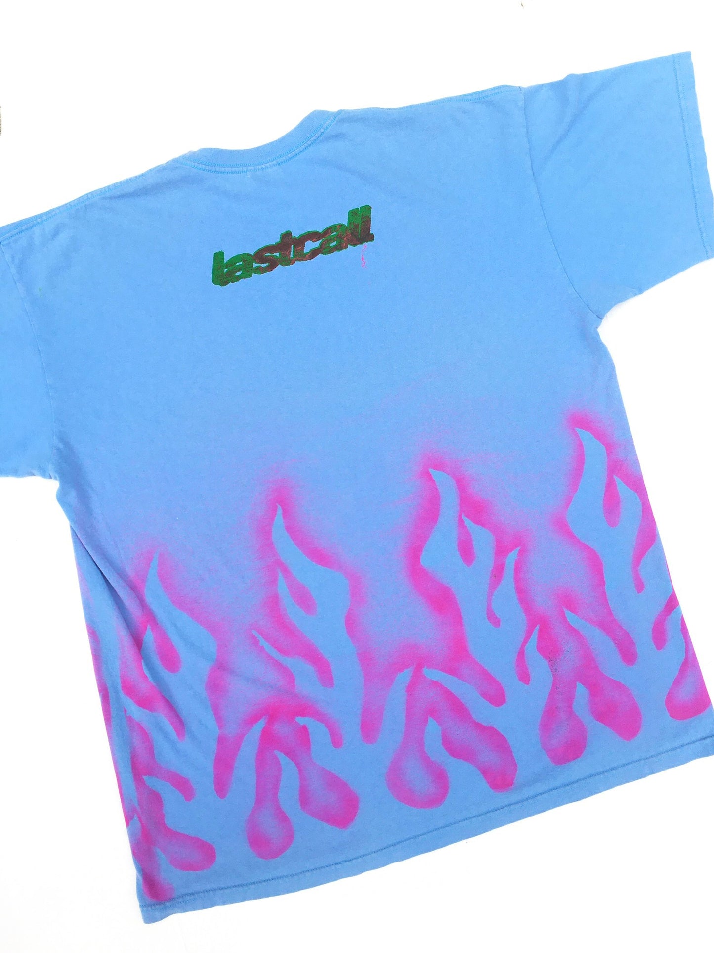 JORDAN AIRBRUSH FLAME SHIRT