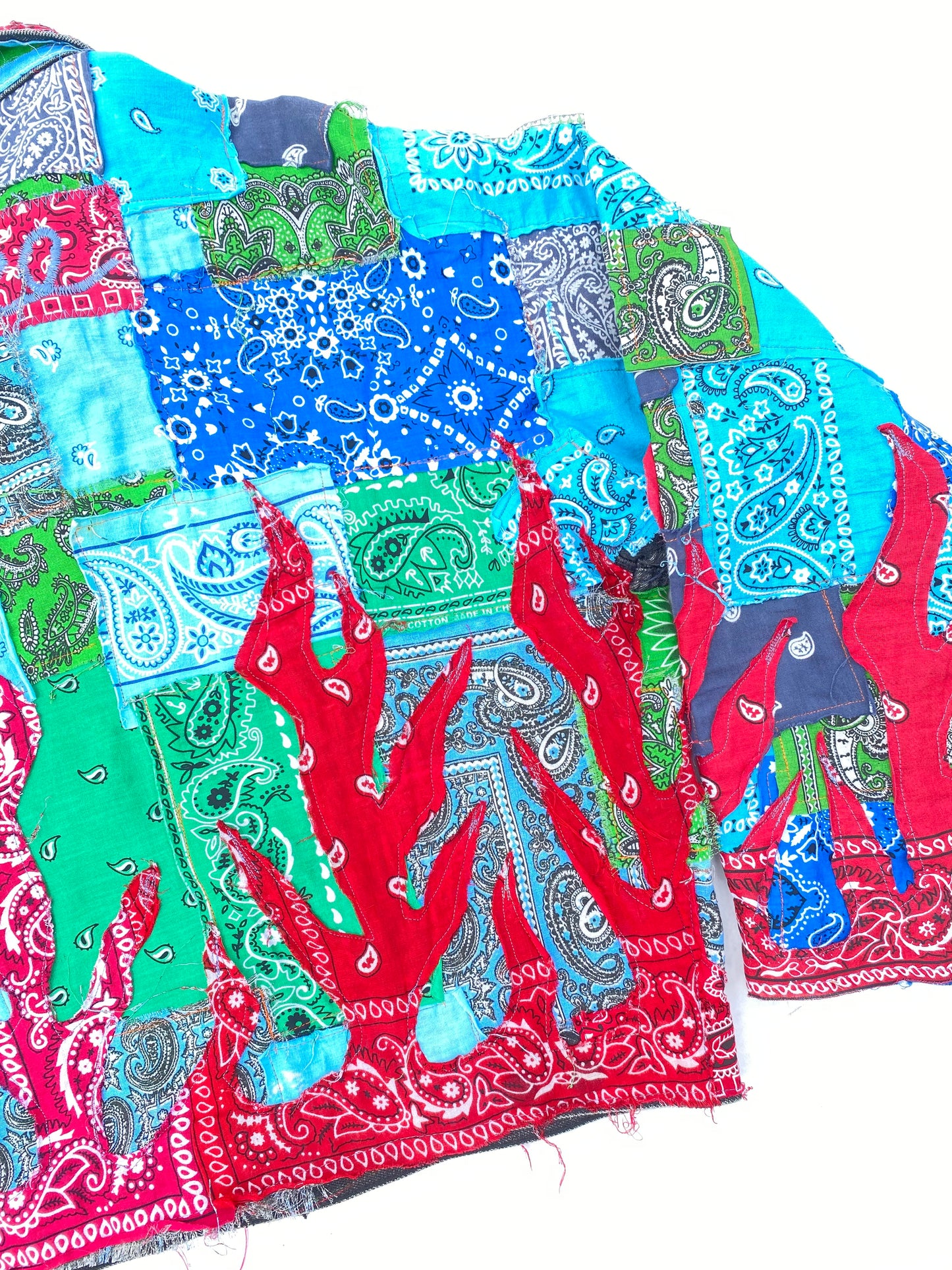 BANDANA FLAME VTG LEVI JACKET