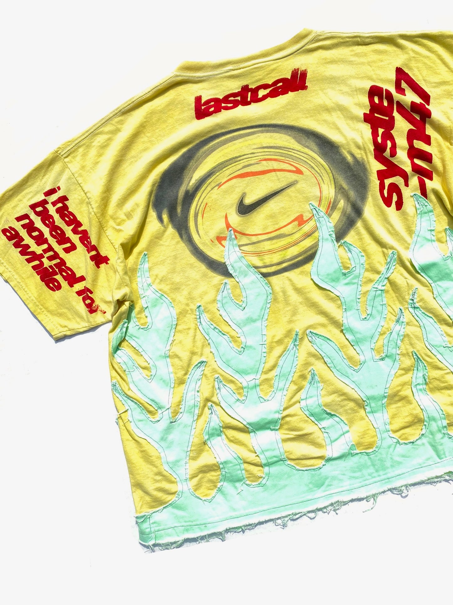 NIKE FLAME TEE 3 (YELLOW)