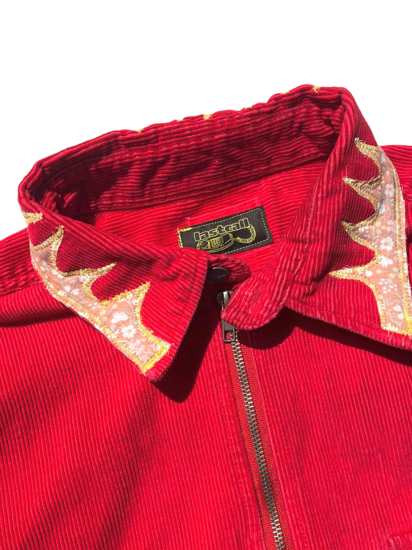 Marlboro corduroy short flame jacket