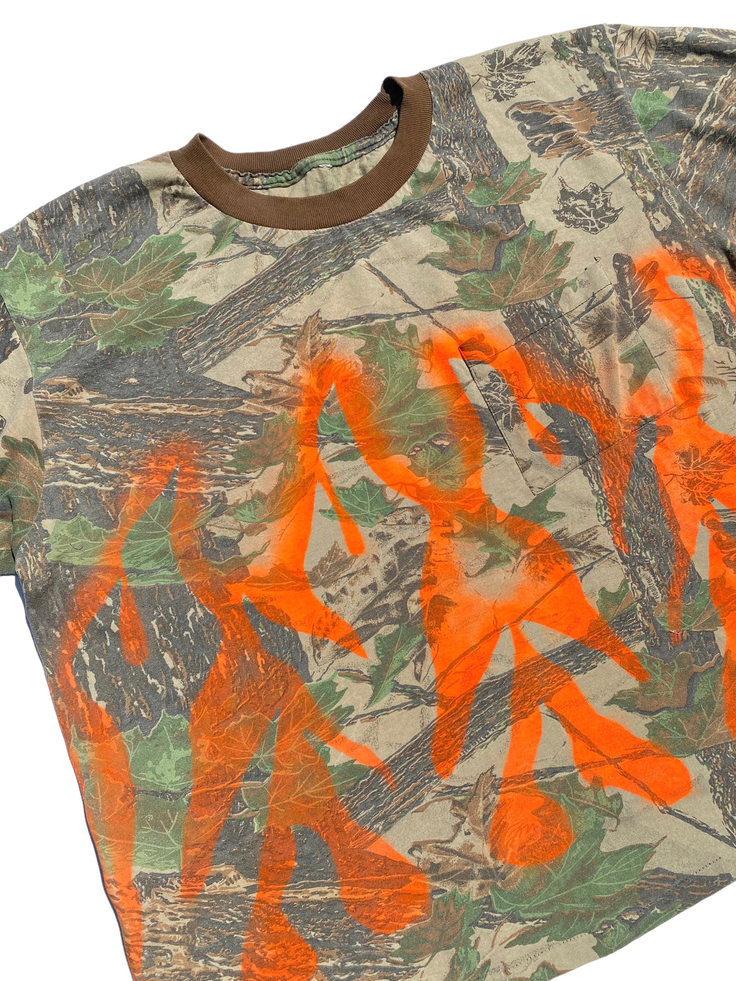 camo flame shirt