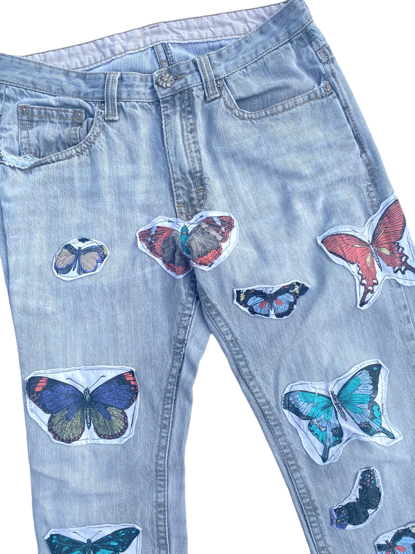 butterfly jeans