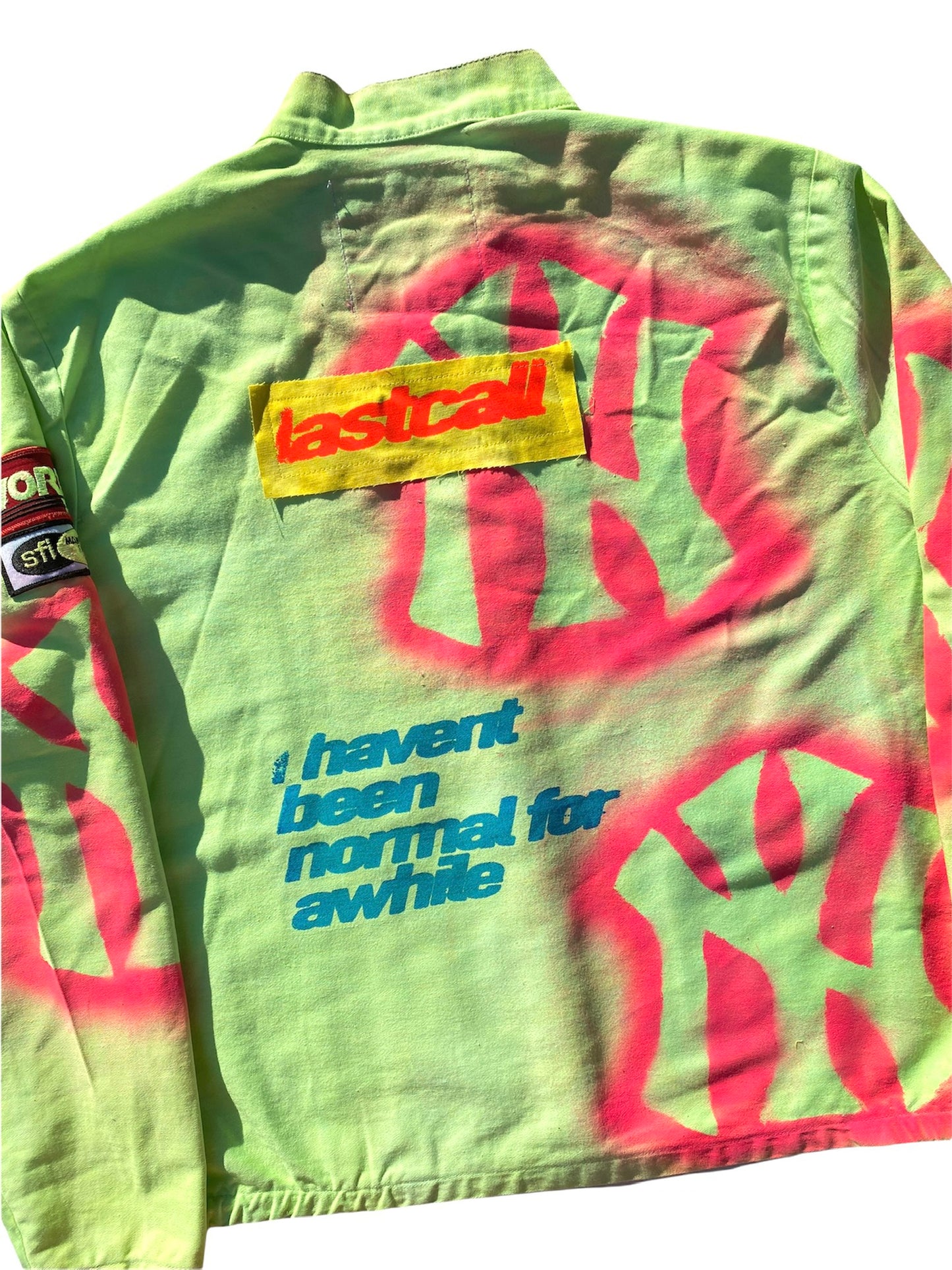 NY YANKEES AIRBRUSH WORKWEAR JACKET