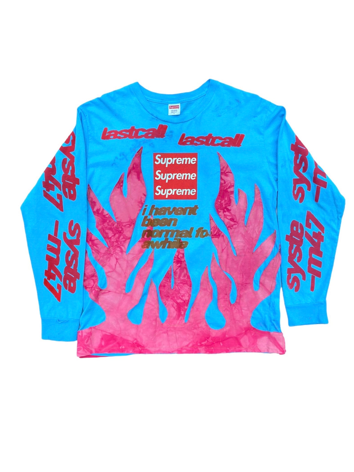 asspizza supreme longsleeve tee