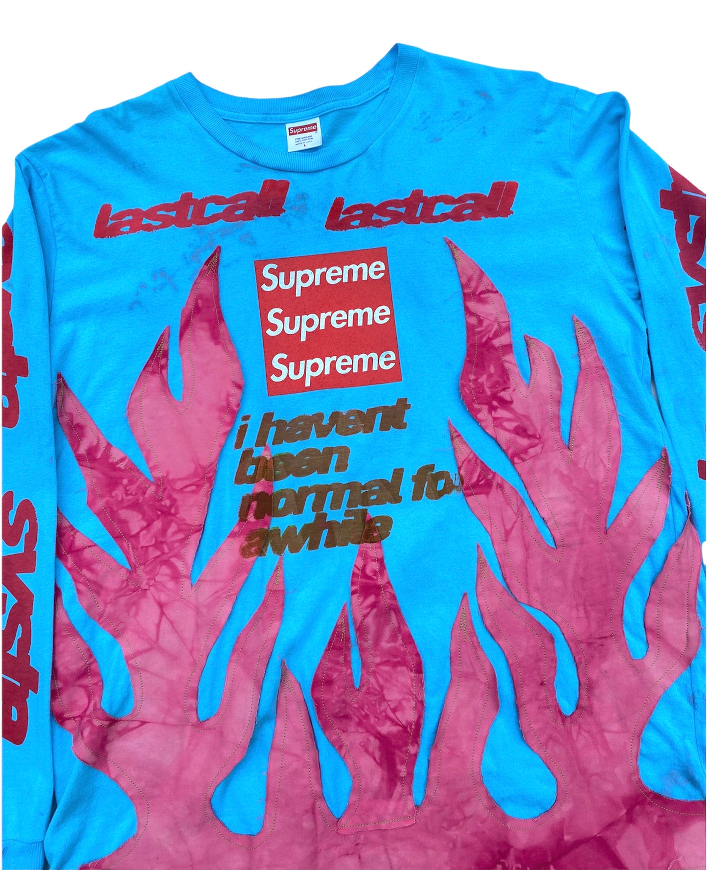 asspizza supreme longsleeve tee