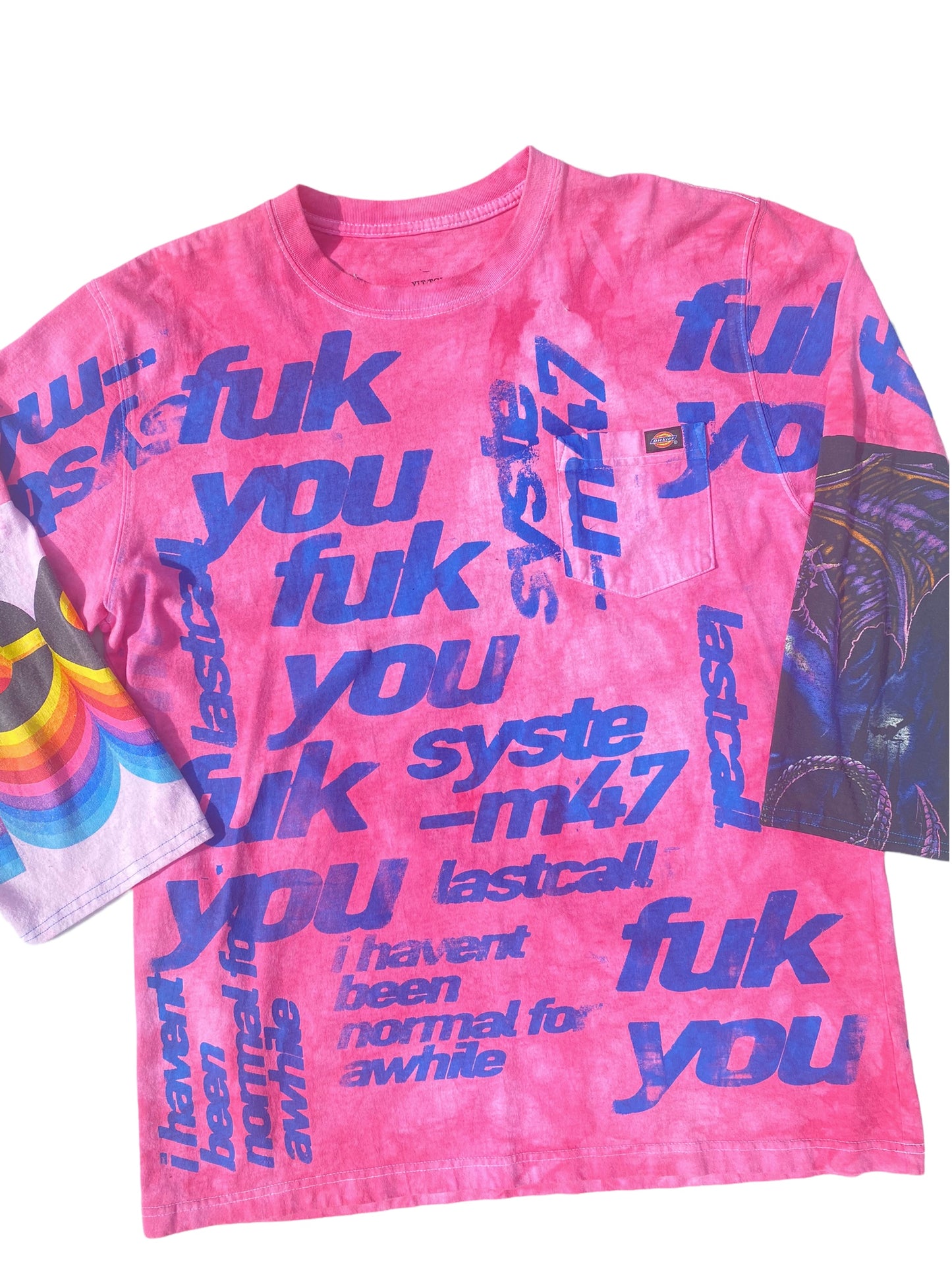 pink longsleeve t shirt