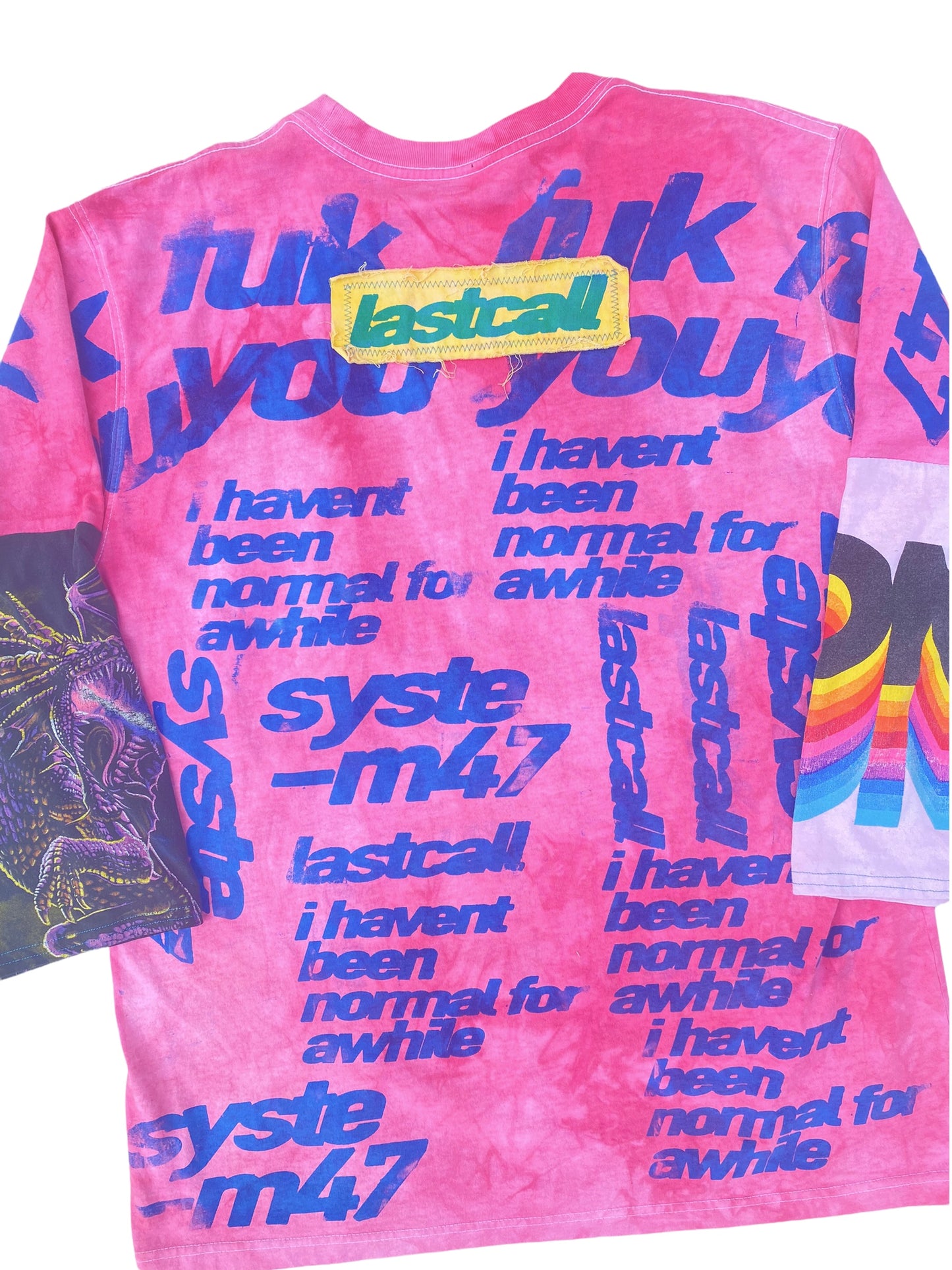 pink longsleeve t shirt