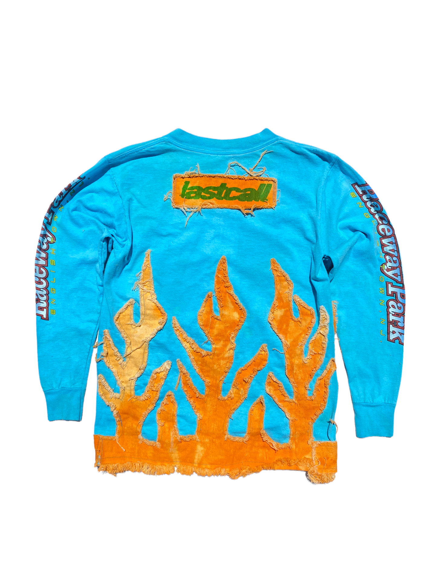 raceway longsleeve flame tee