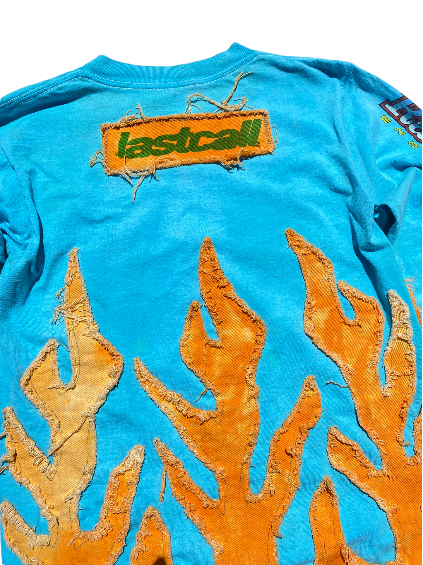 raceway longsleeve flame tee