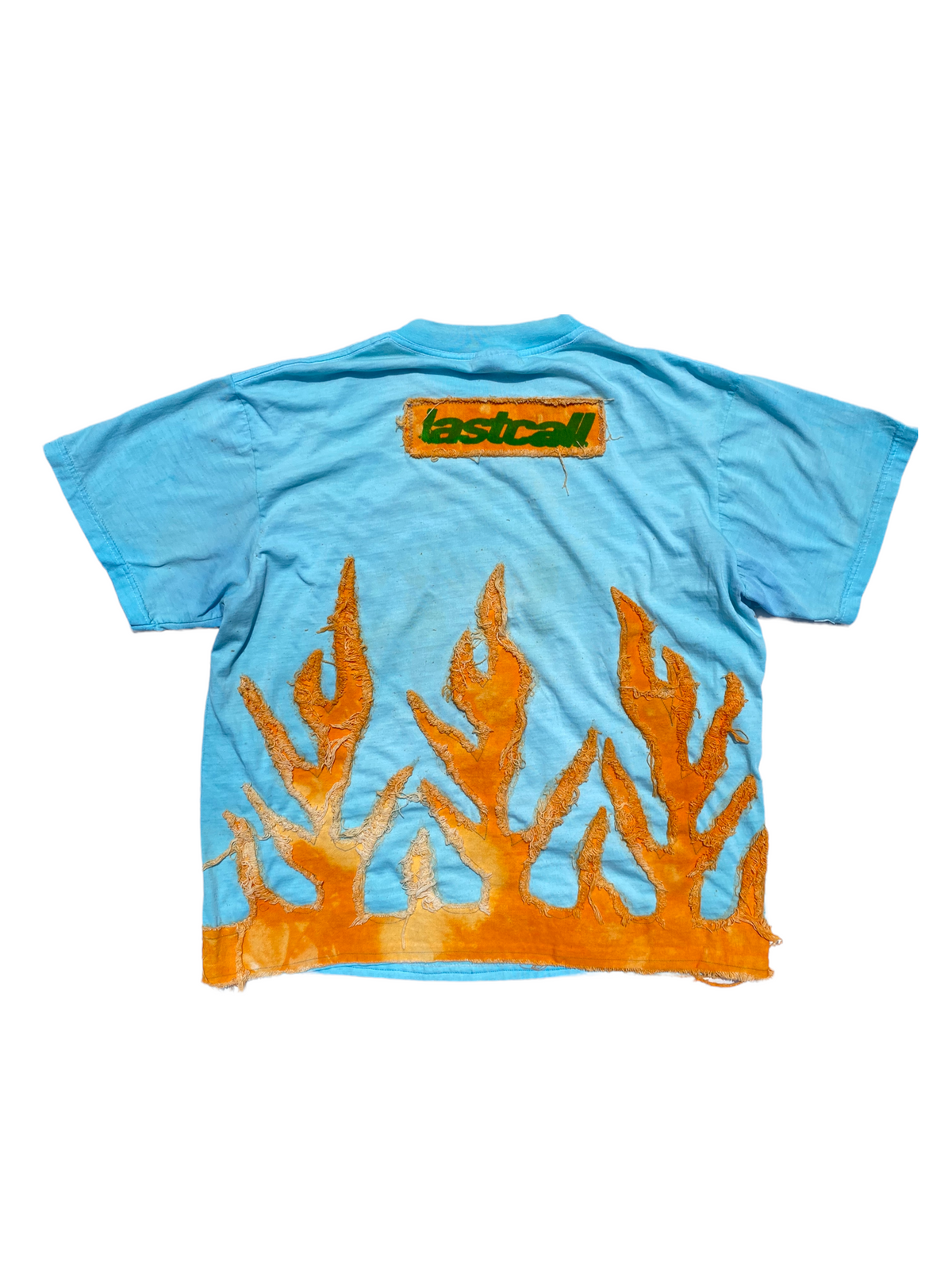 tres amigos orange flame tee