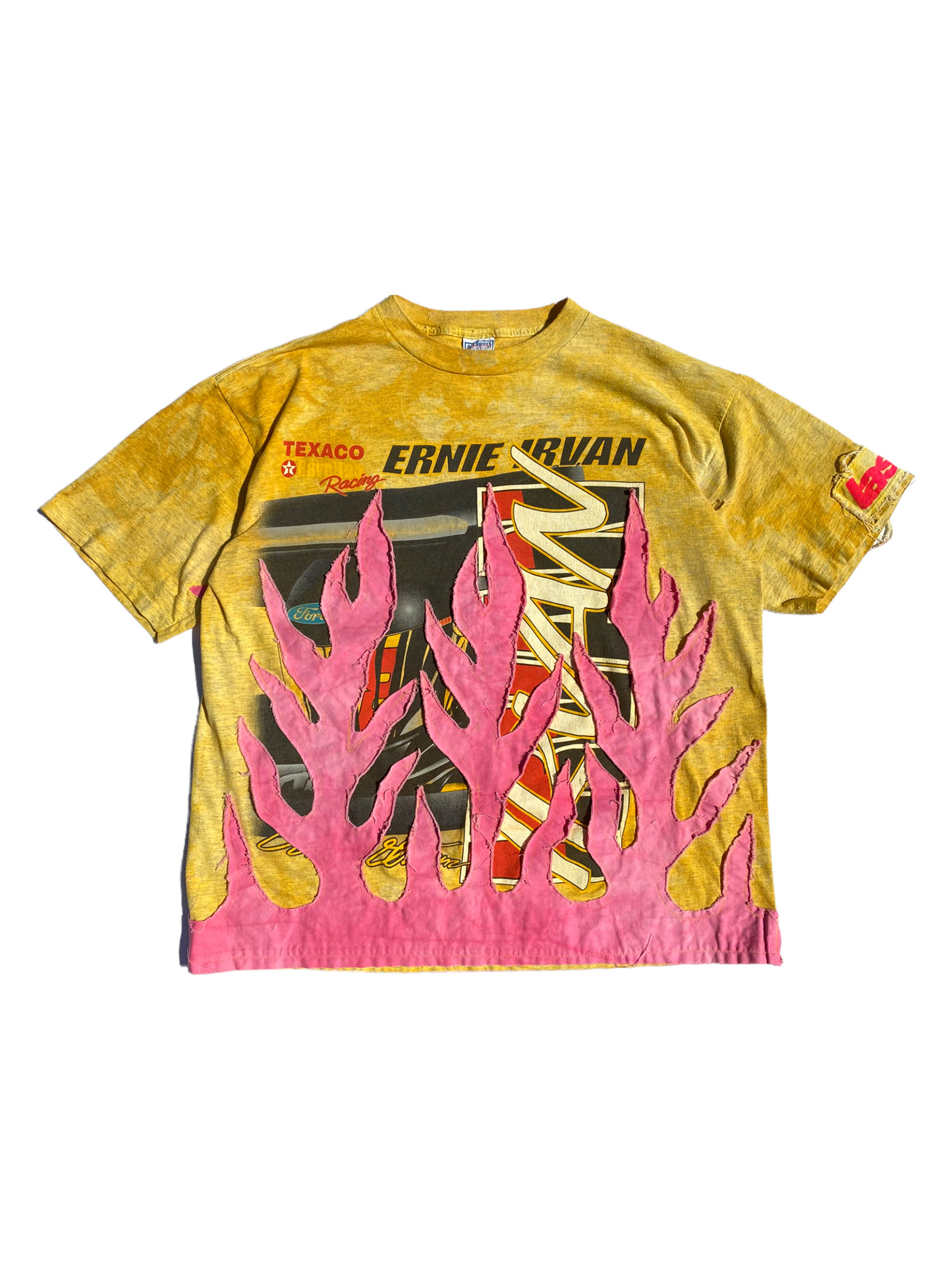 vtg ernie irvan nascar flame tee