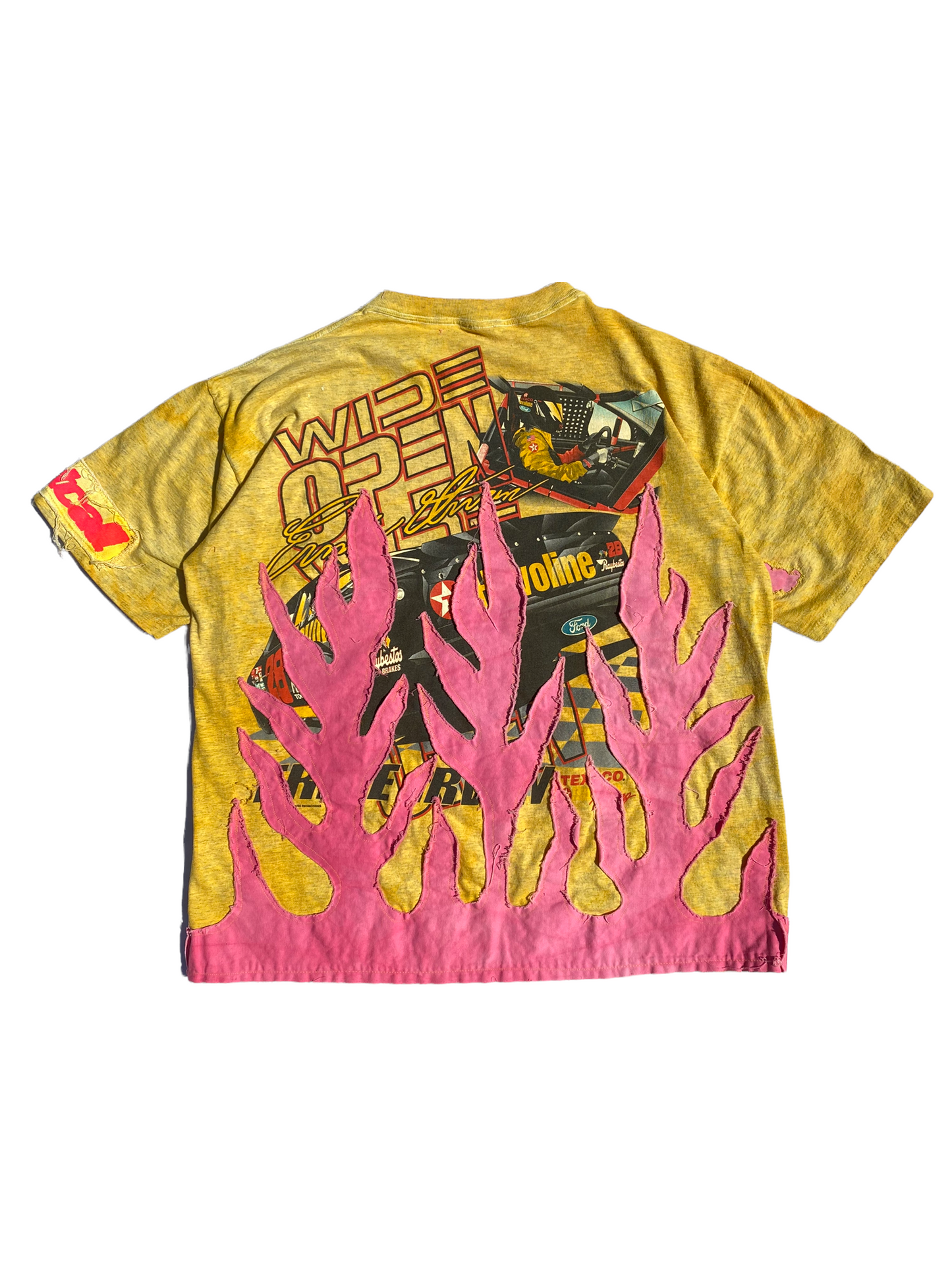 vtg ernie irvan nascar flame tee