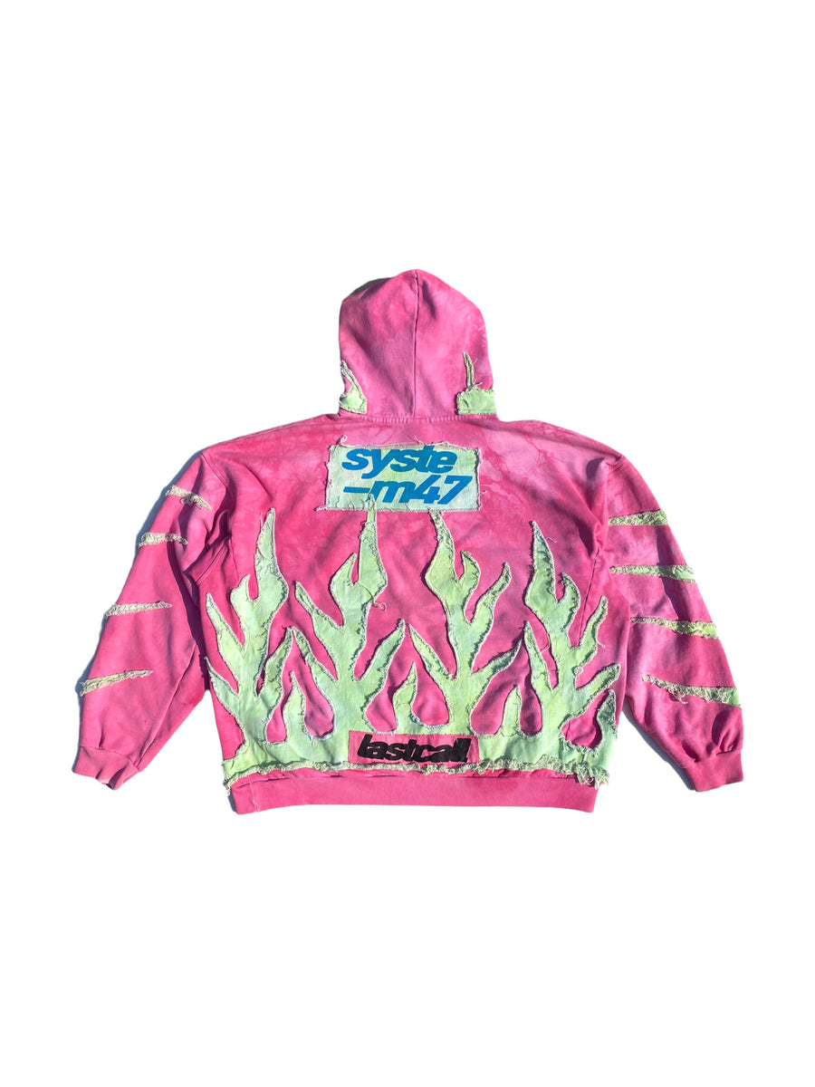 Nike hoodie with discount flames