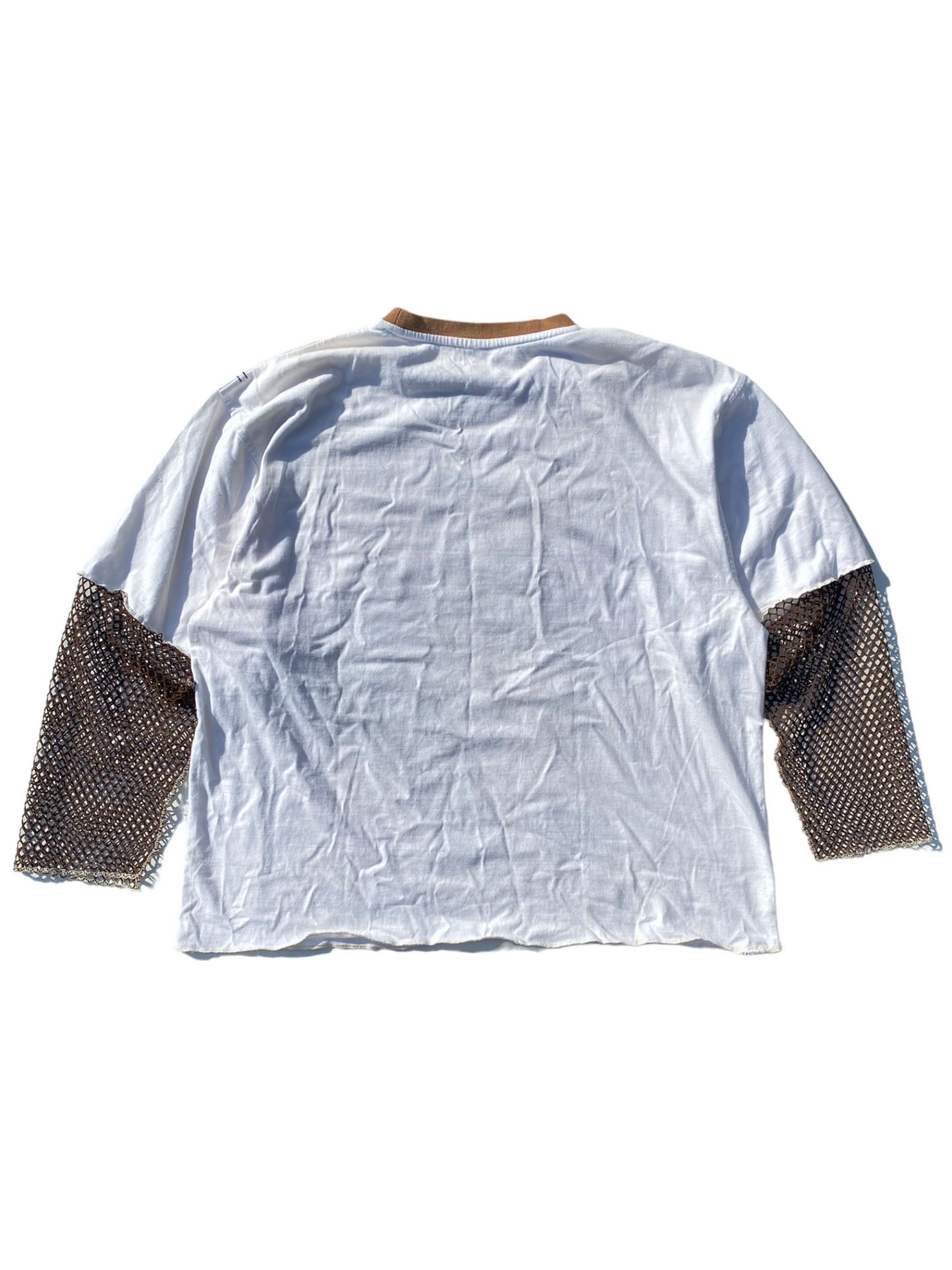 y2k taz net sleeve tee