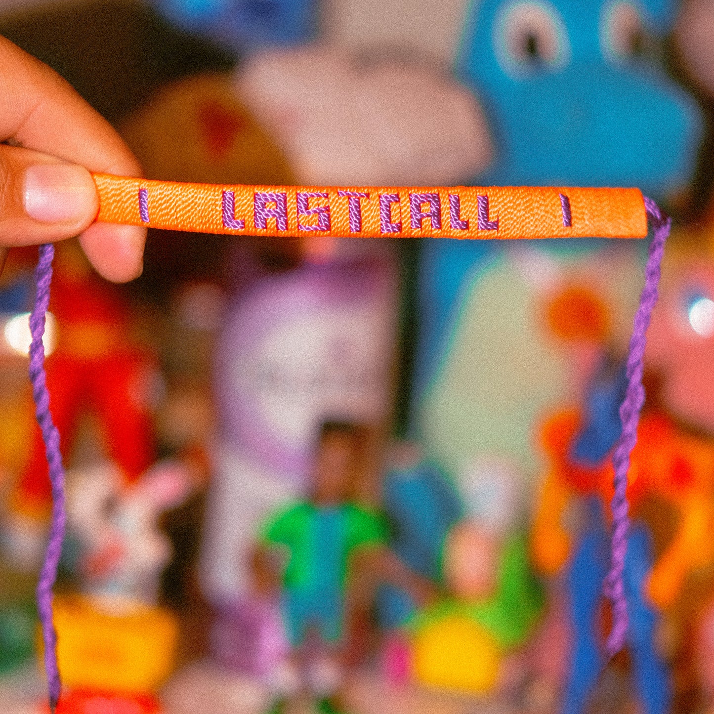 ORANGE/PURPLE BRACELET