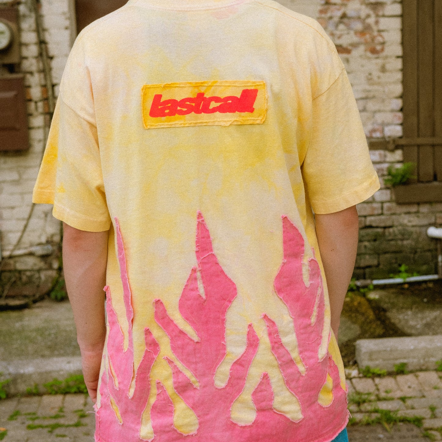 vtg hurricane Andrew flame tee